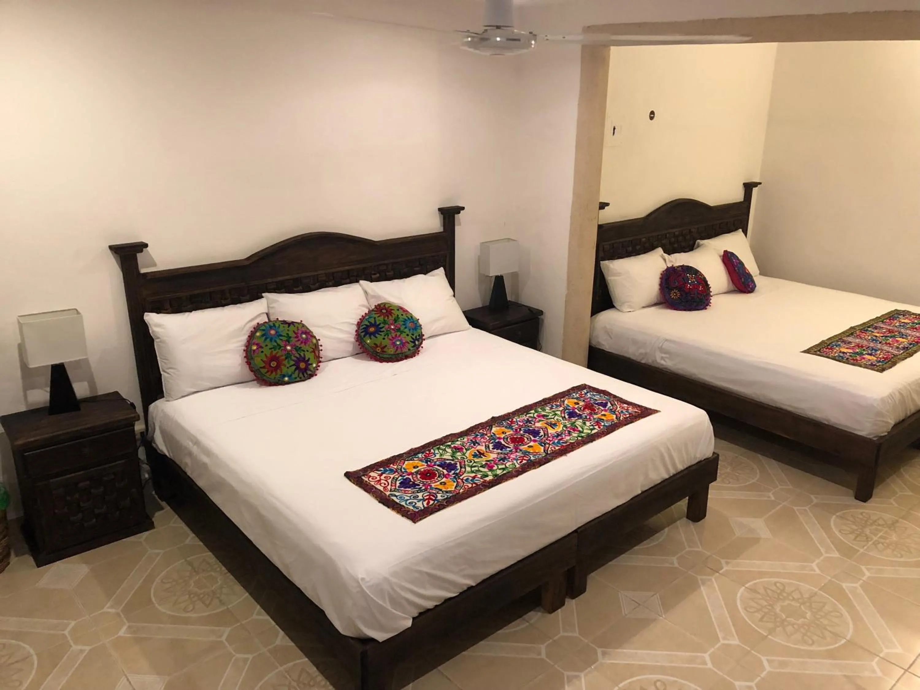 Bed in Hotel Peregrina