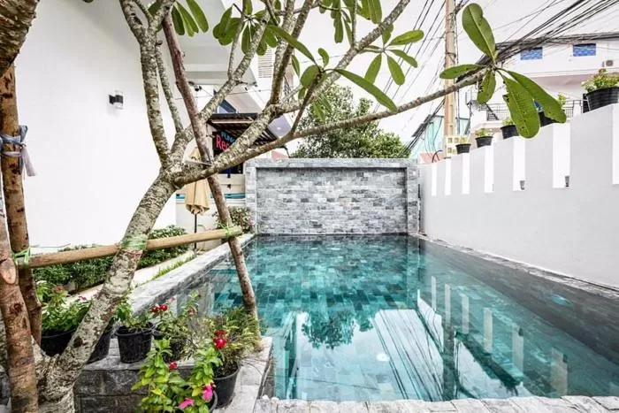 Garden view in Flex Urban Family Villa Hotel