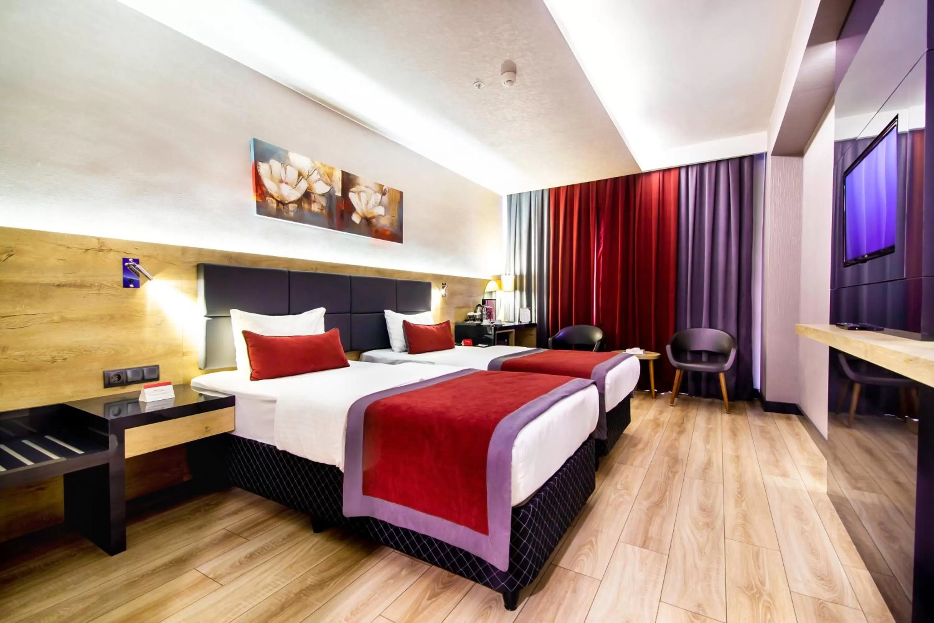 Bed in Ramada Encore by Wyndham Gebze