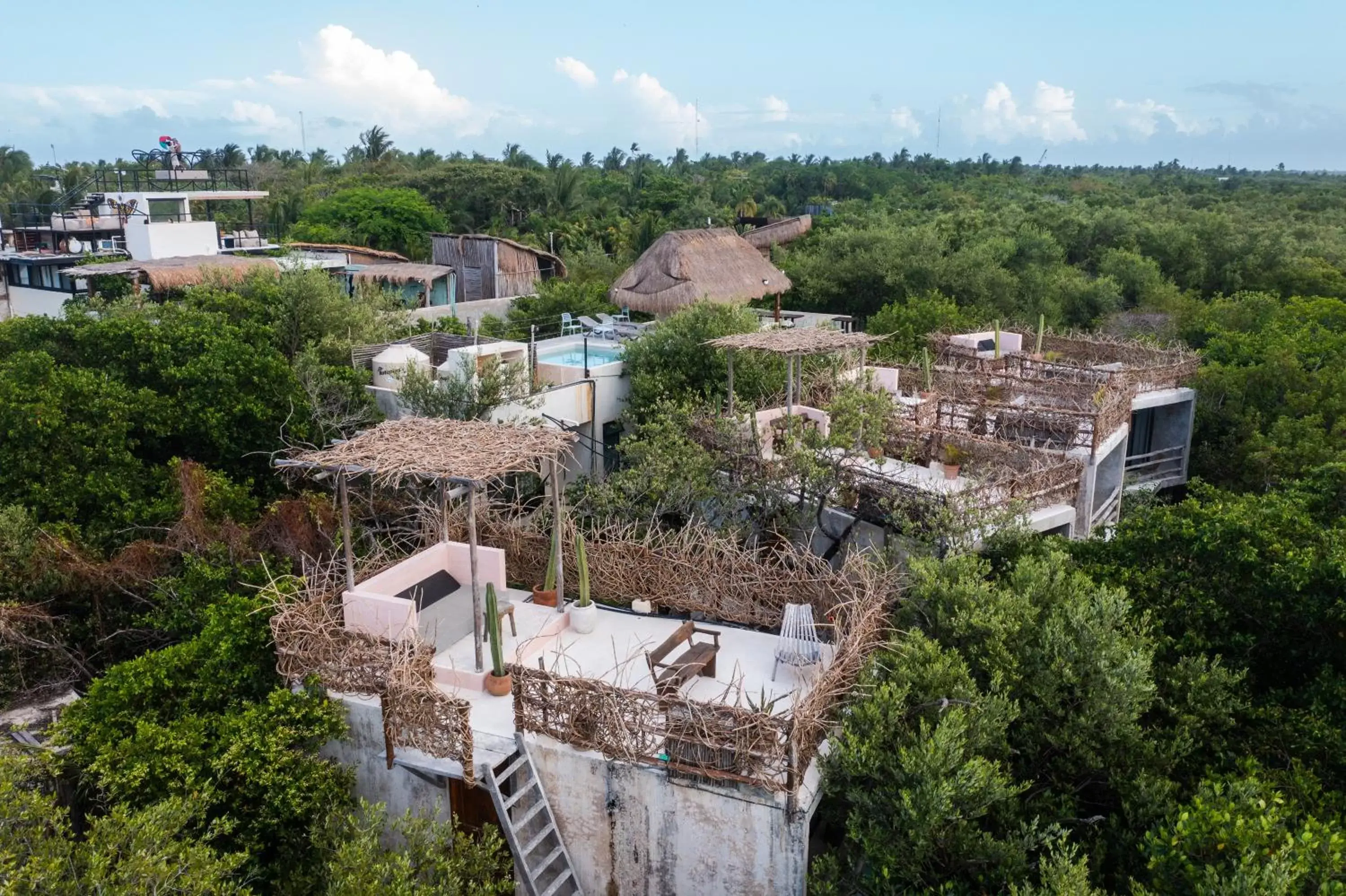 Off site, Bird's-eye View in Casa Coyote Tulum