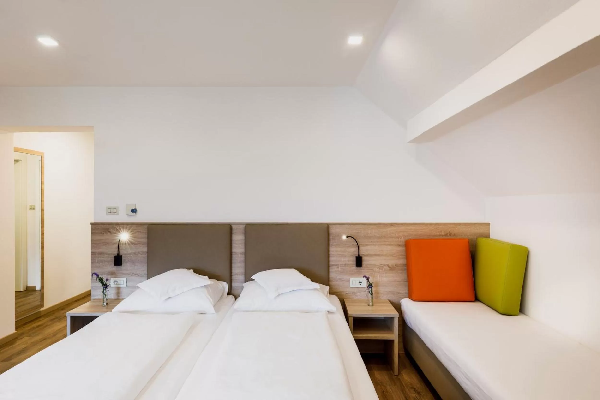 Bedroom, Bed in Hotel Kolping