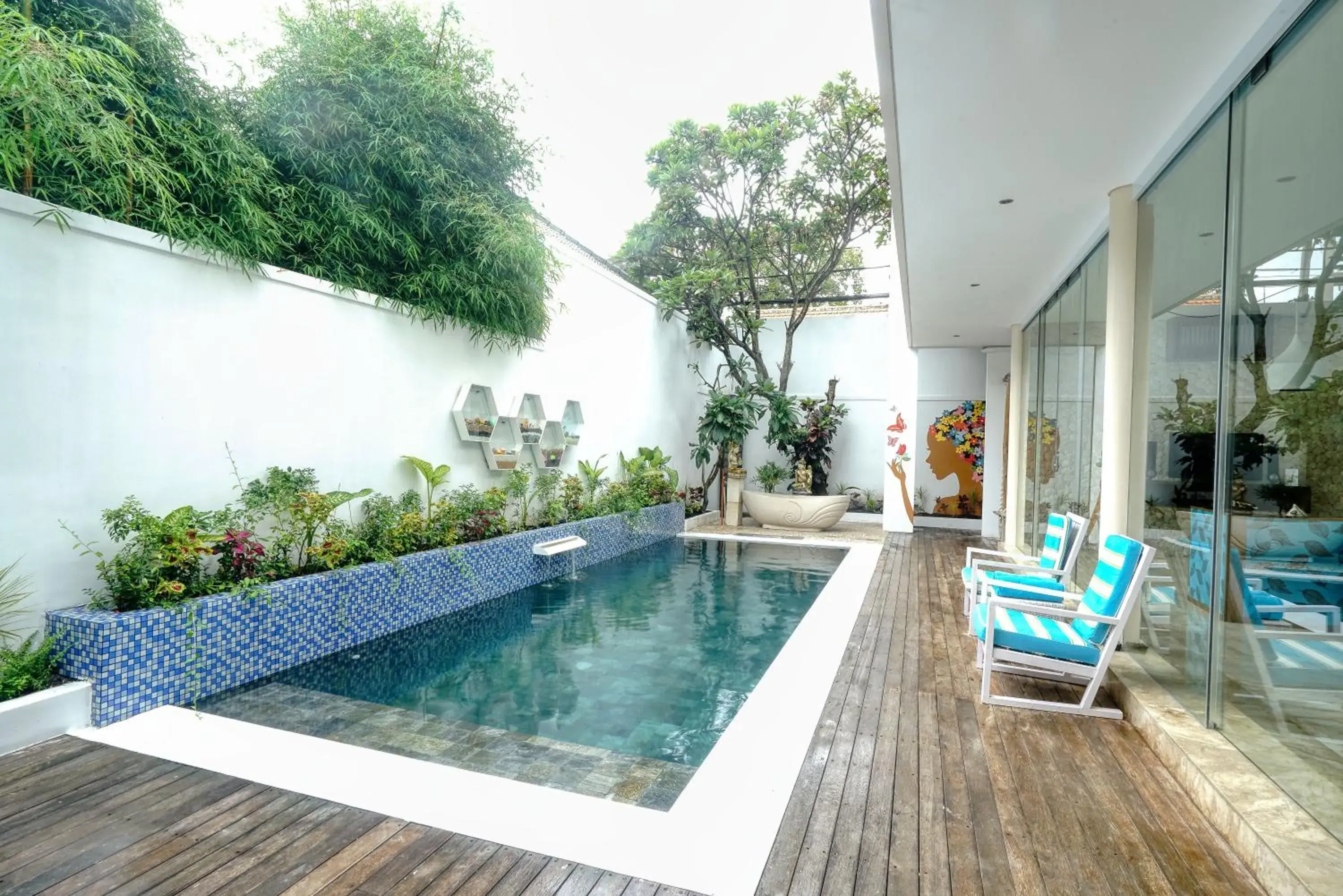 Garden view, Swimming Pool in Beautiful Bali Villas