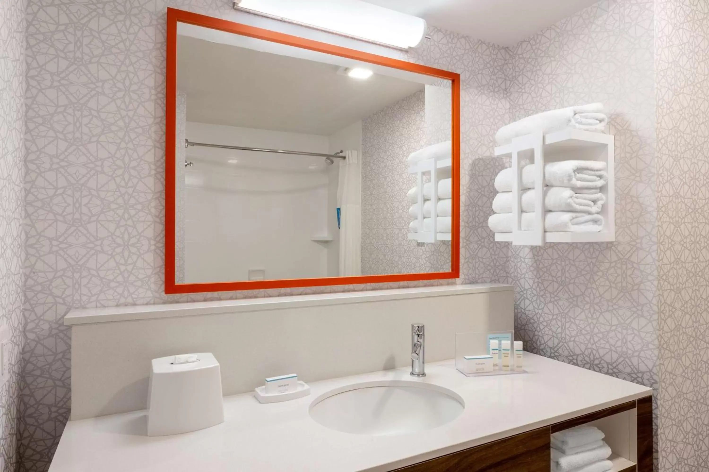 Bathroom in Hampton Inn Commercial Boulevard-Fort Lauderdale