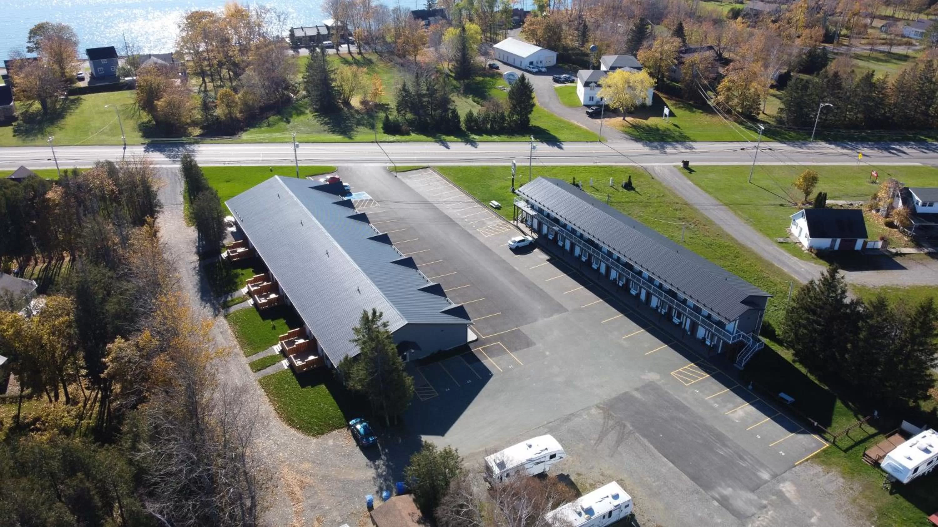 Bird's-eye View in Motel L'Abri