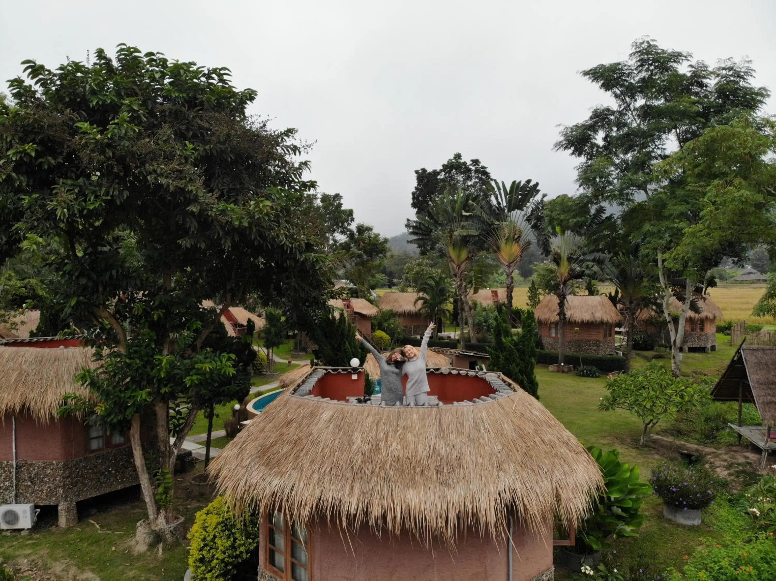 Balcony/Terrace in The Countryside Resort Pai