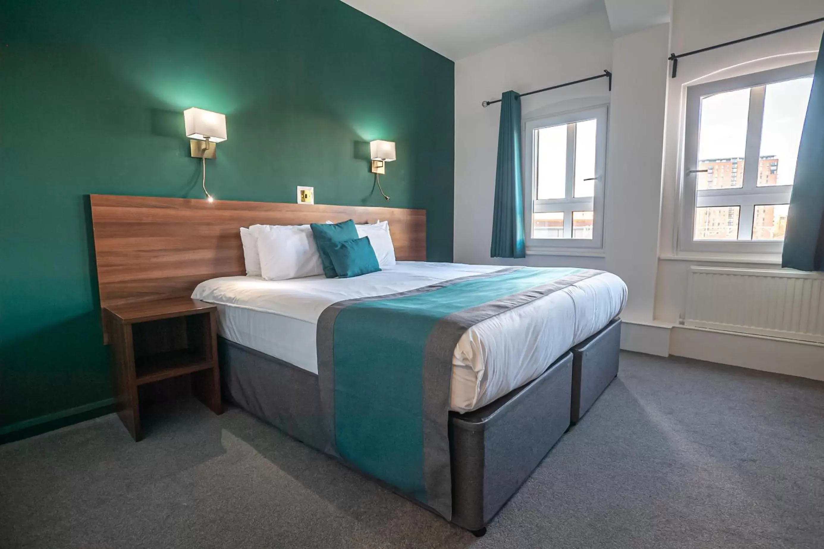 Bedroom, Bed in Castlefield Hotel