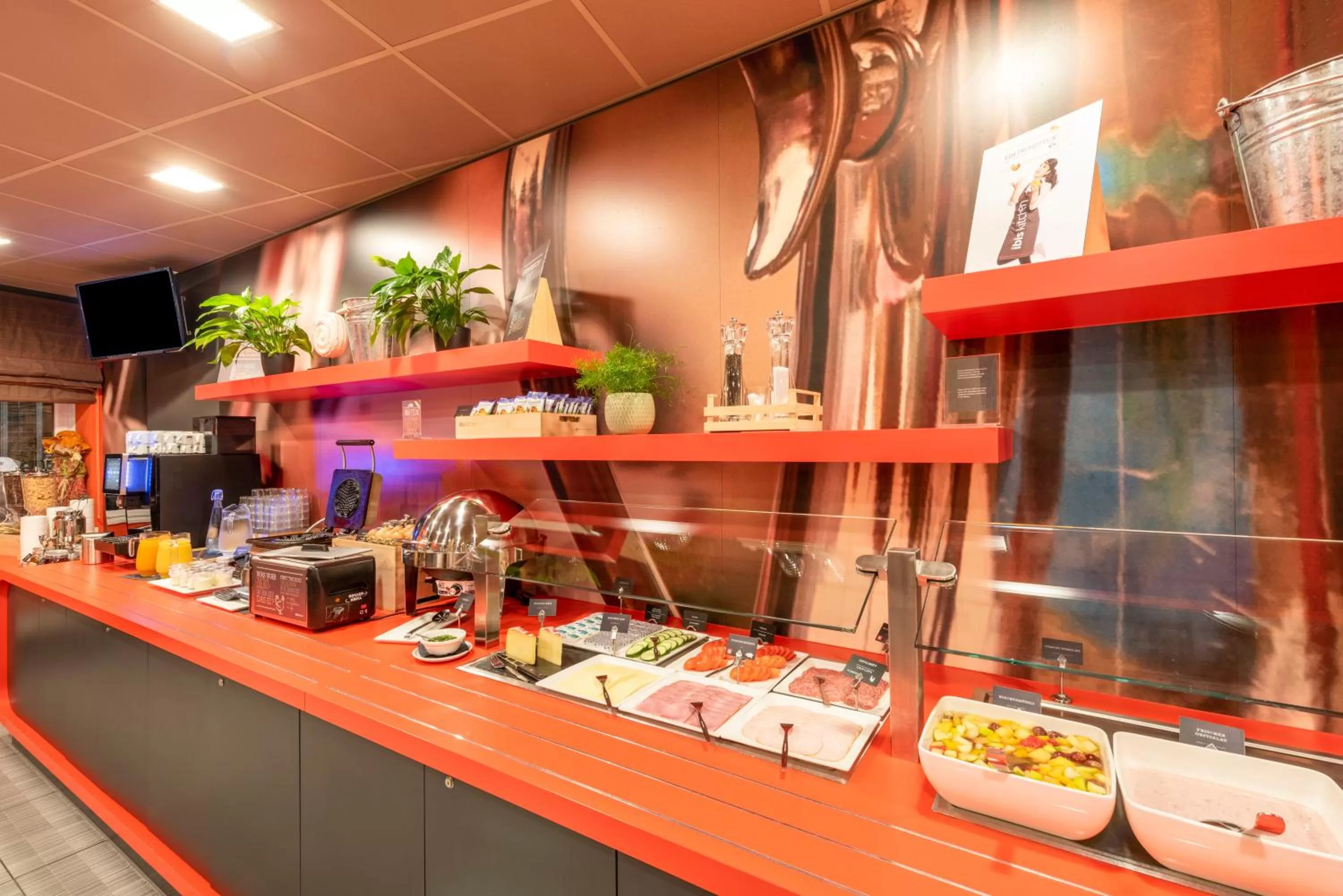 Continental breakfast in ibis Bern Expo