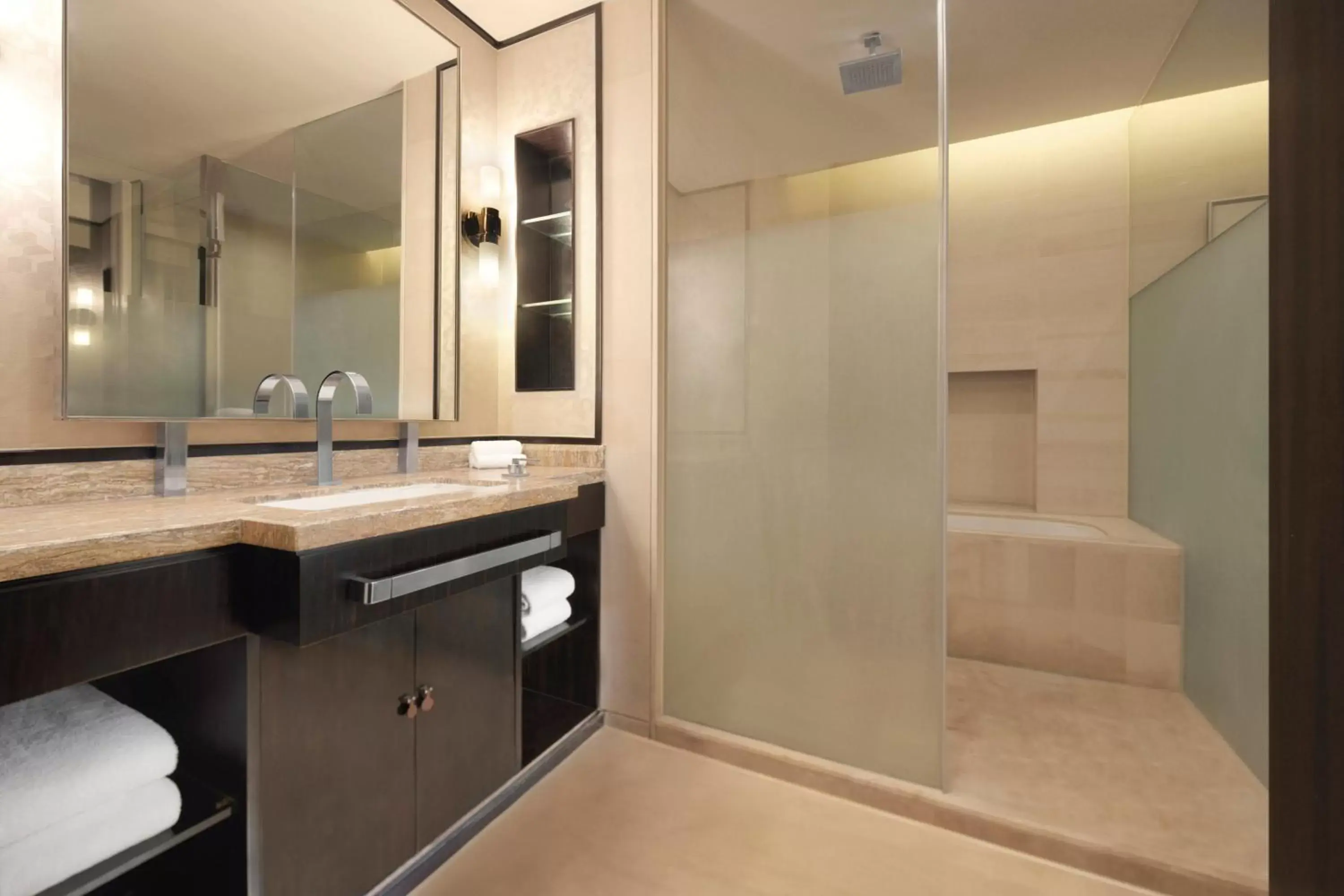 Bathroom in Sheraton Grand Shanghai Pudong Hotel & Residences