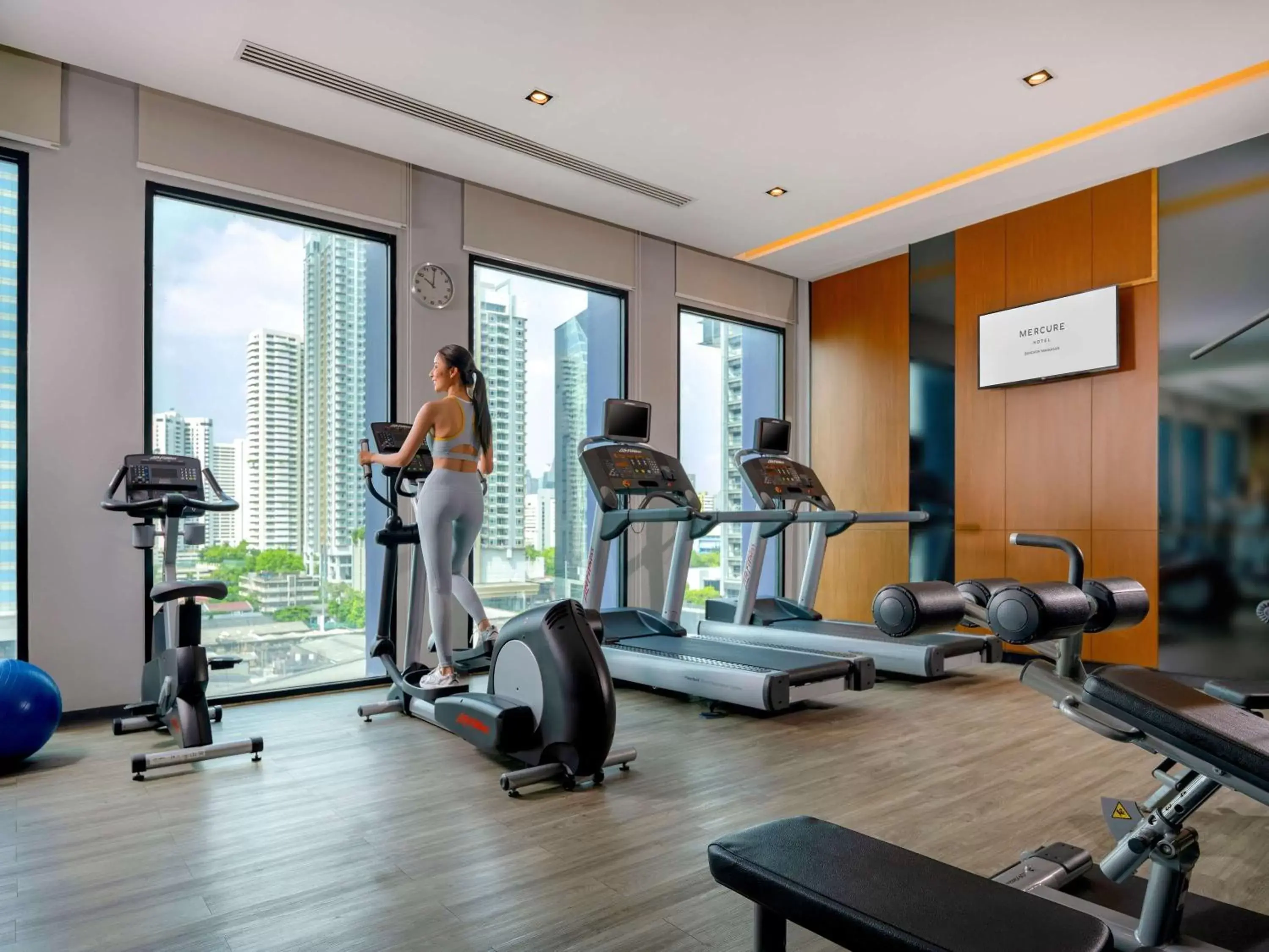 Fitness centre/facilities, Fitness Center/Facilities in Mercure Bangkok Makkasan