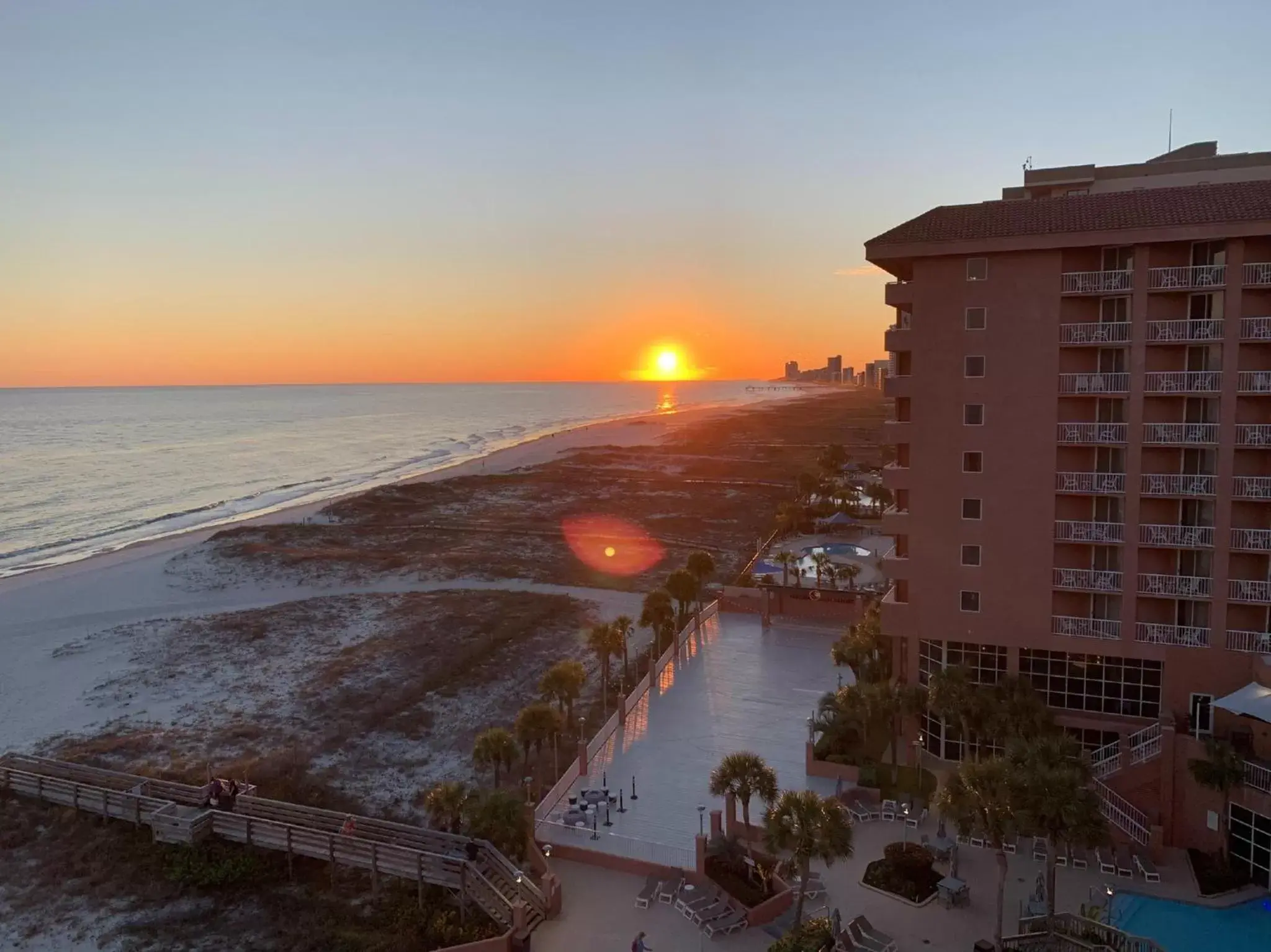 Balcony/Terrace, Sunrise/Sunset in Perdido Beach Resort