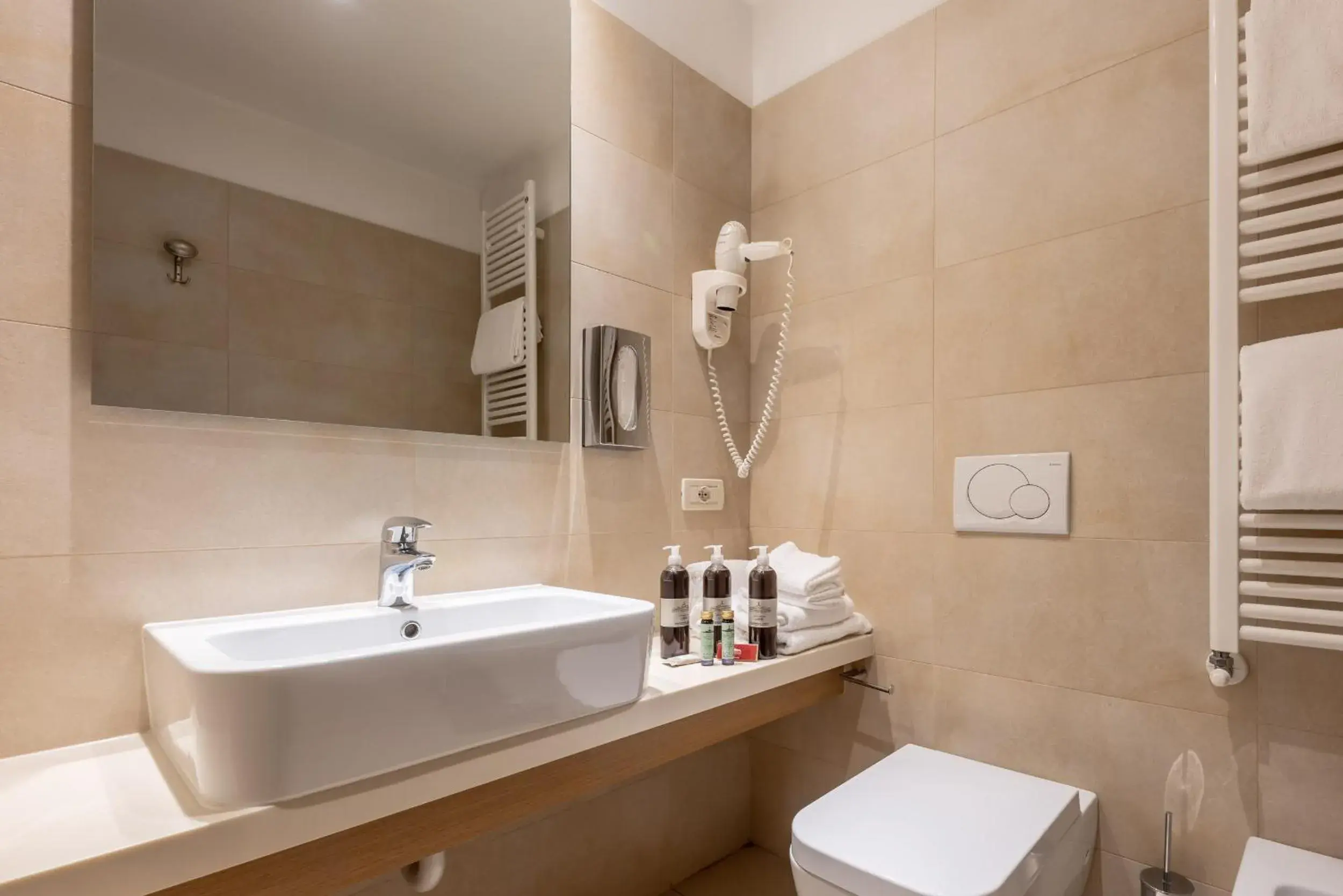 Bathroom in Hotel Villa Madruzzo