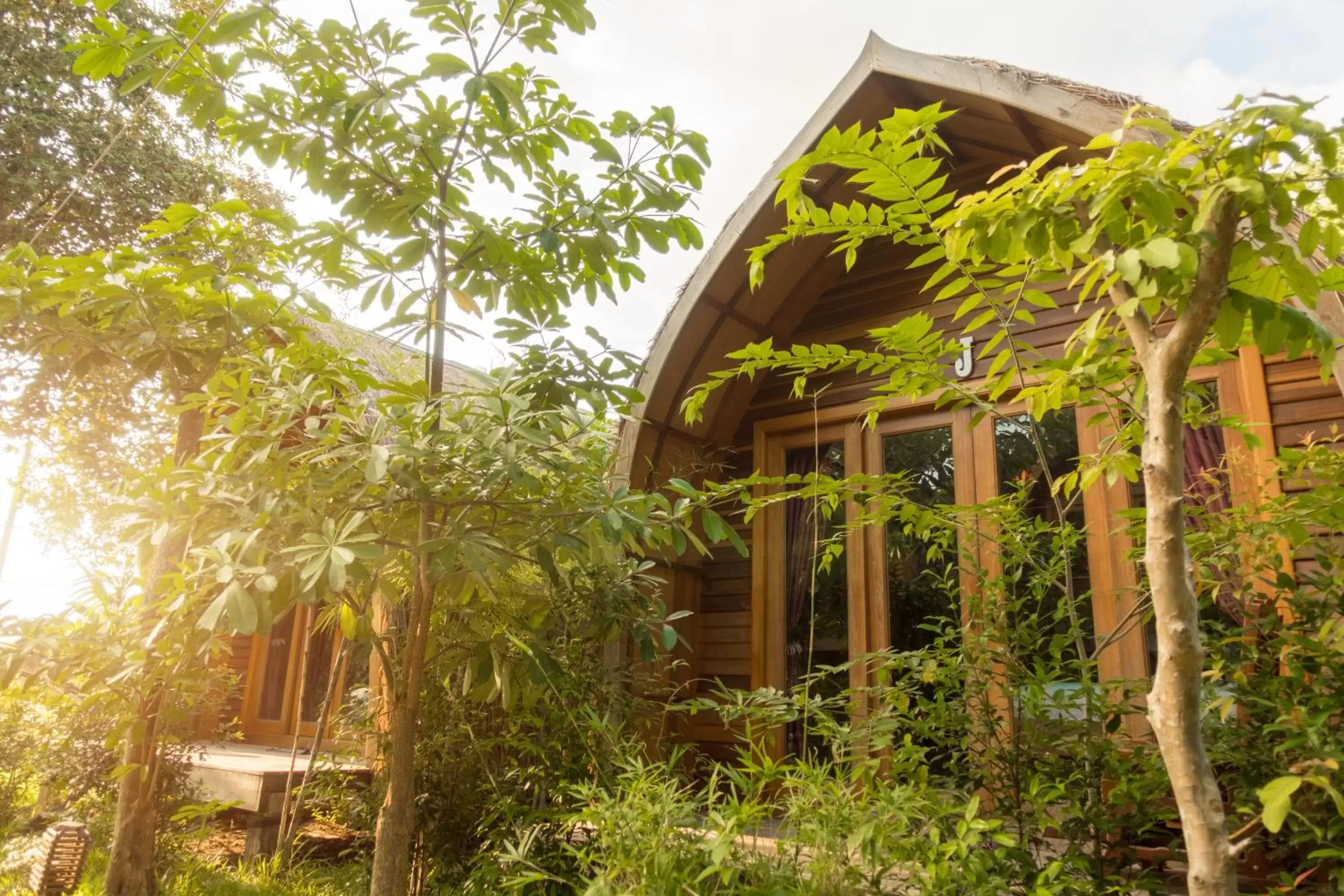 Garden, Property Building in Bamboo Bungalow