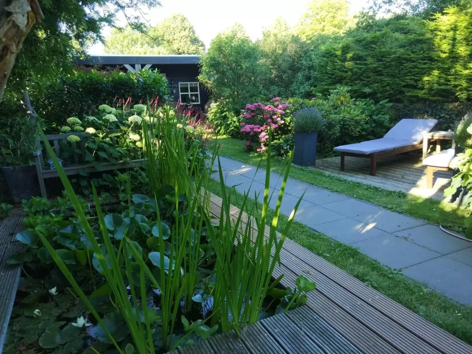 Patio, Garden in B&B Hoofddorp