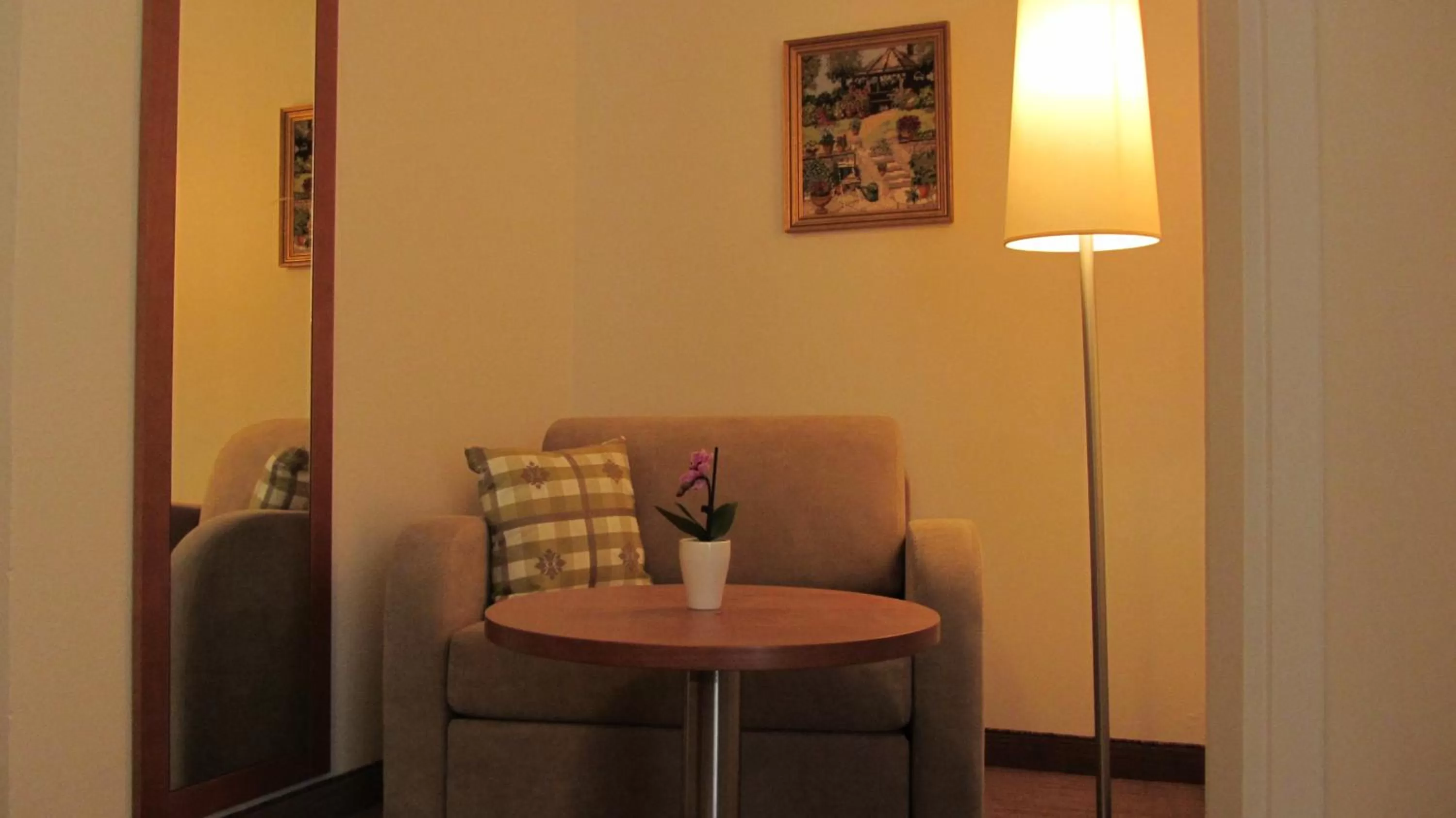 Seating area in Hotel Walkner