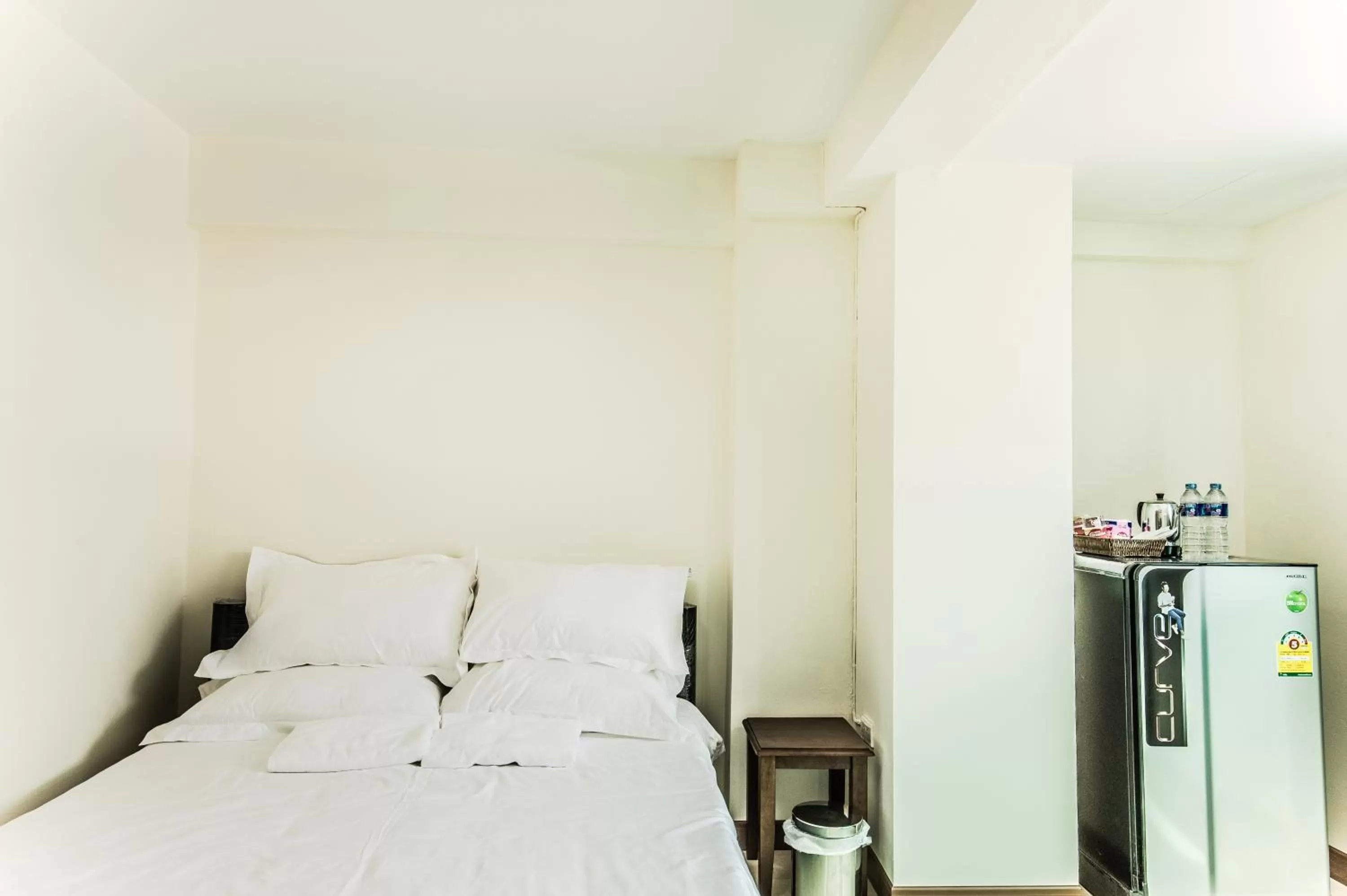 Decorative detail, Bed in Don Muang Hotel