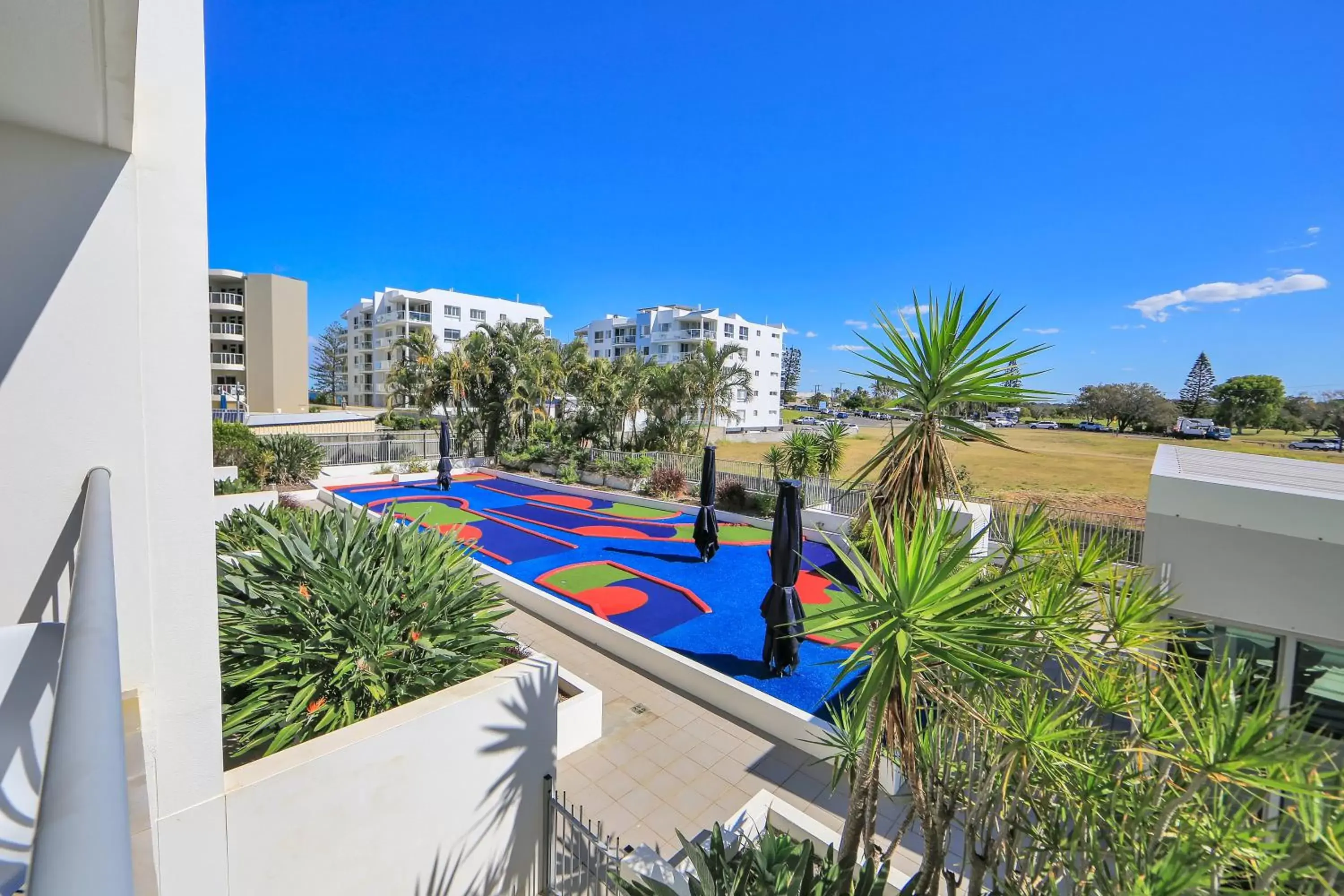 Minigolf, Pool View in The Point Resort