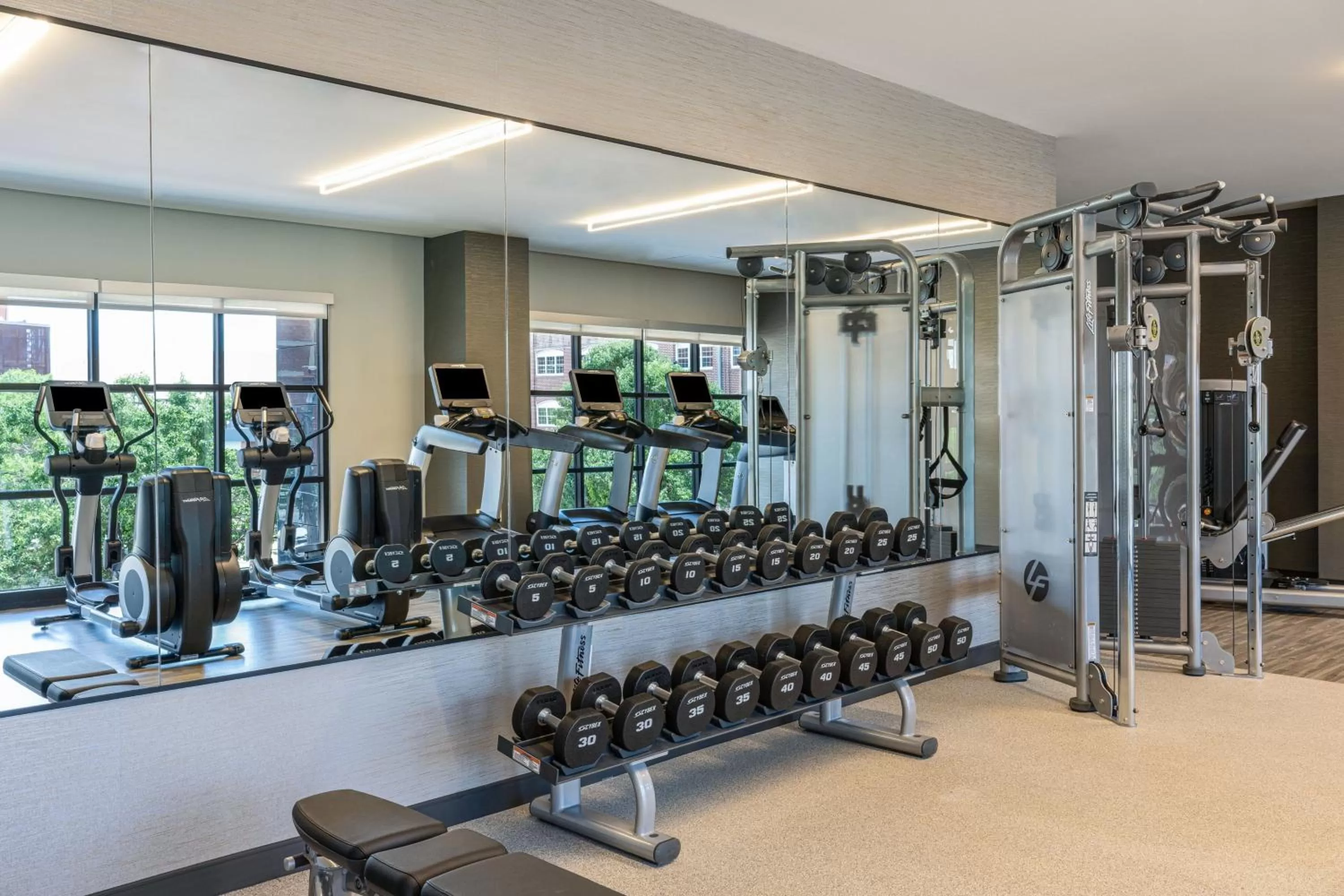 Fitness centre/facilities in Renaissance Oklahoma City Downtown Bricktown Hotel