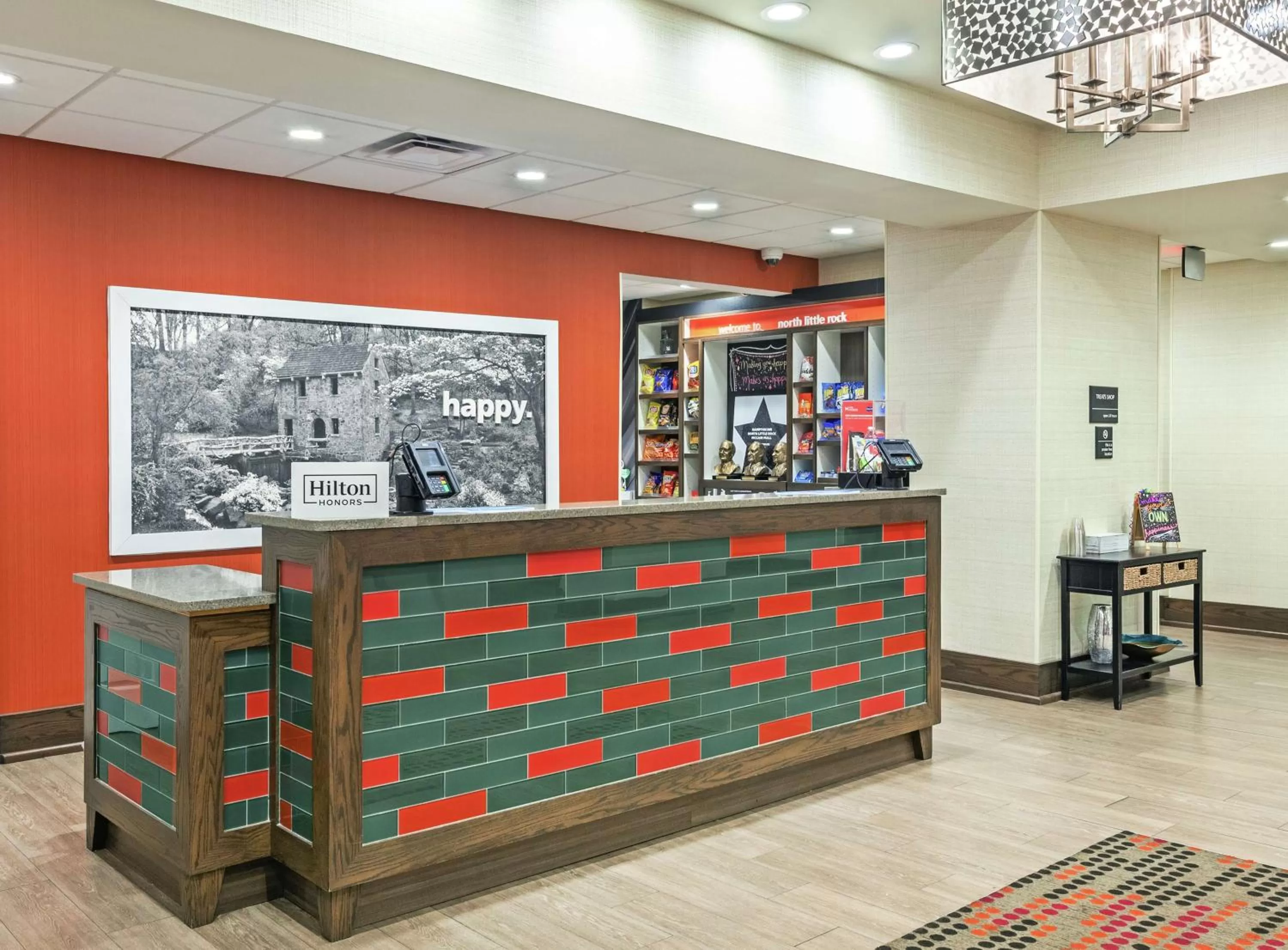 Lobby or reception in Hampton Inn North Little Rock McCain Mall, AR