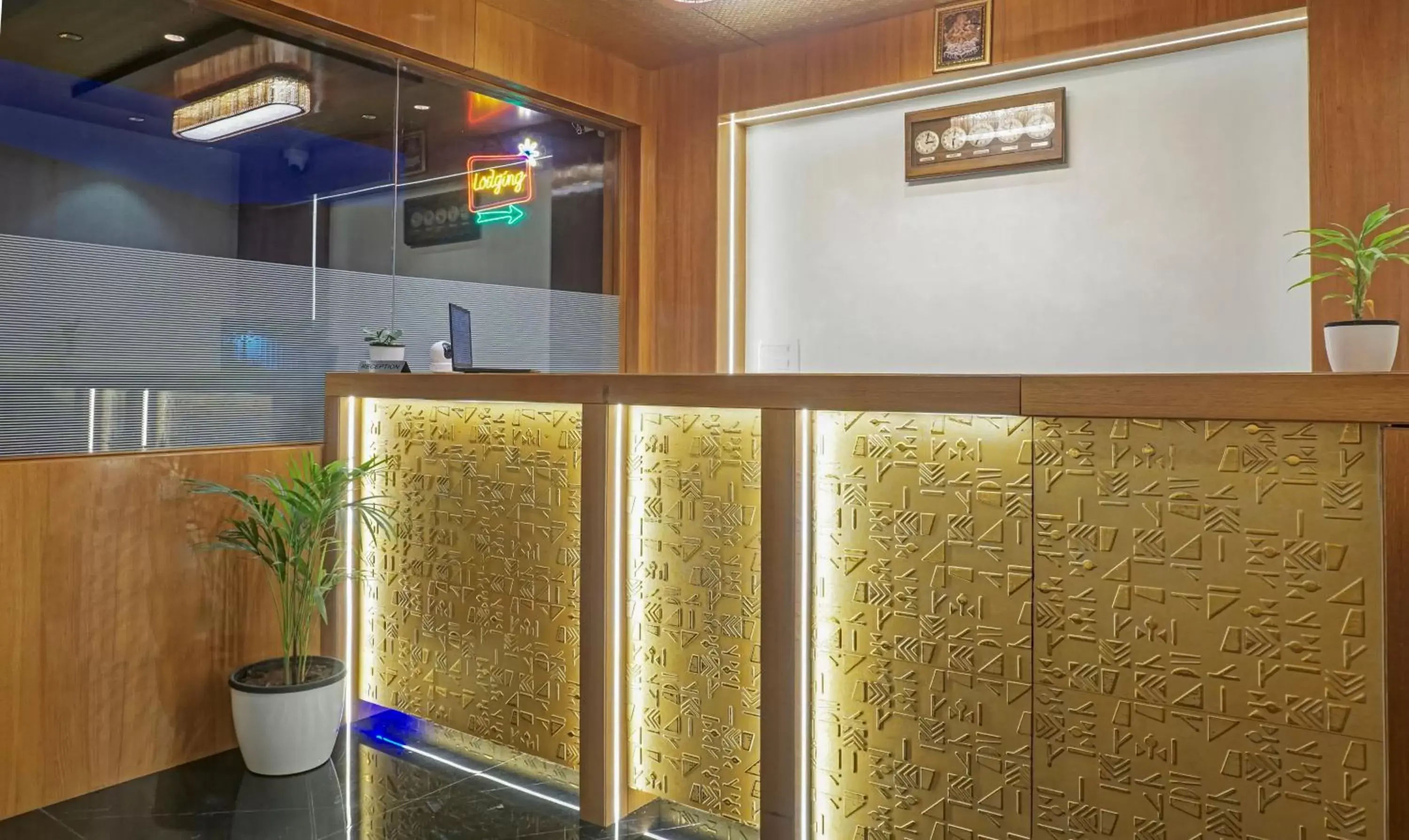 Lobby or reception in Treebo The Utsav, Nashik Lobby or reception in Treebo The Utsav, Nashik