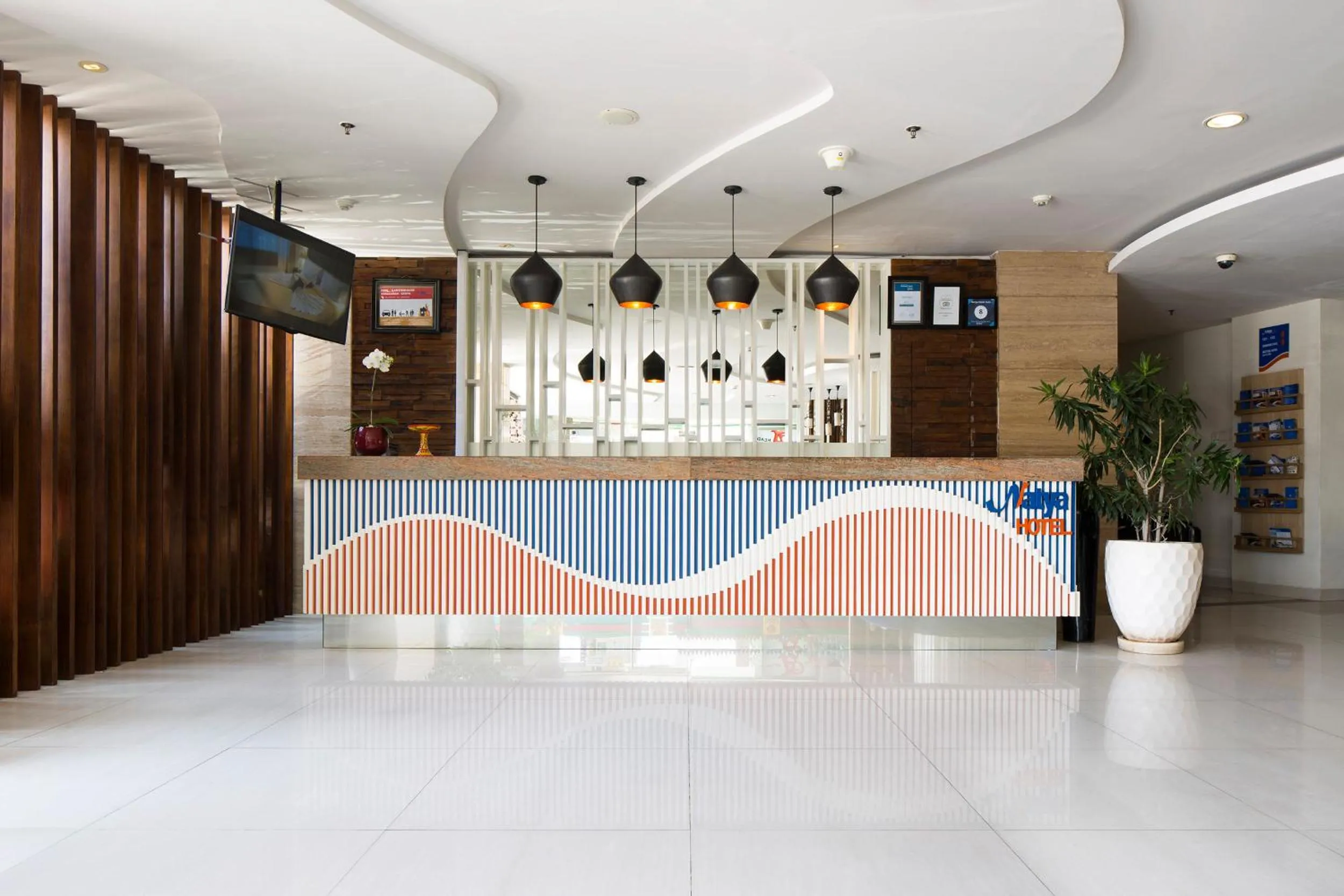 Lobby or reception in Natya Hotel Kuta