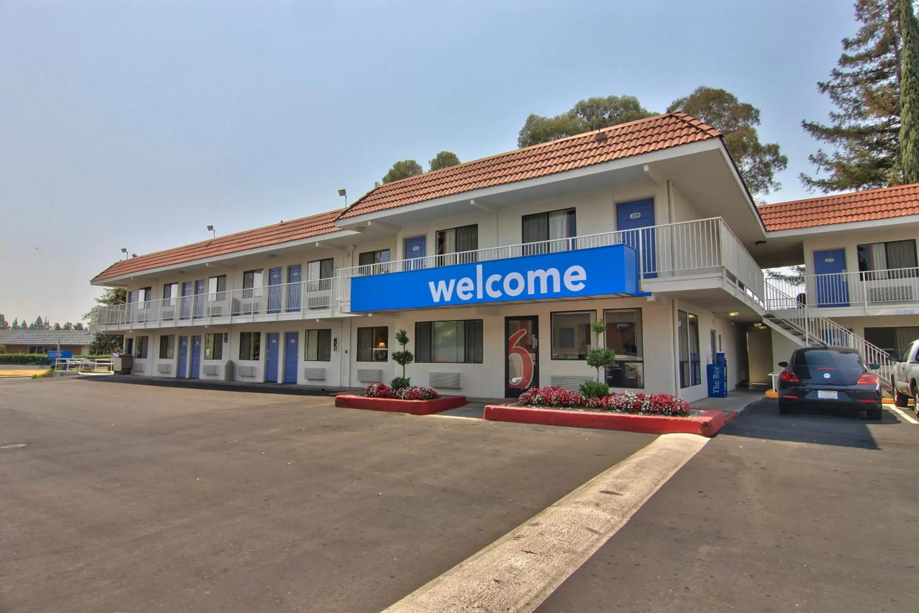 Facade/entrance, Property Building in Motel 6-West Sacramento, CA