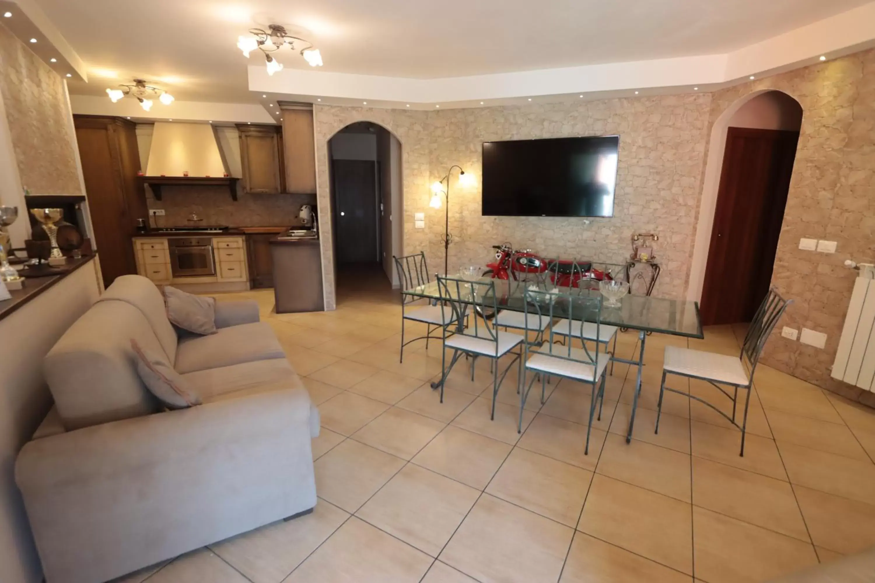 Living room, Seating Area in Casa Riva