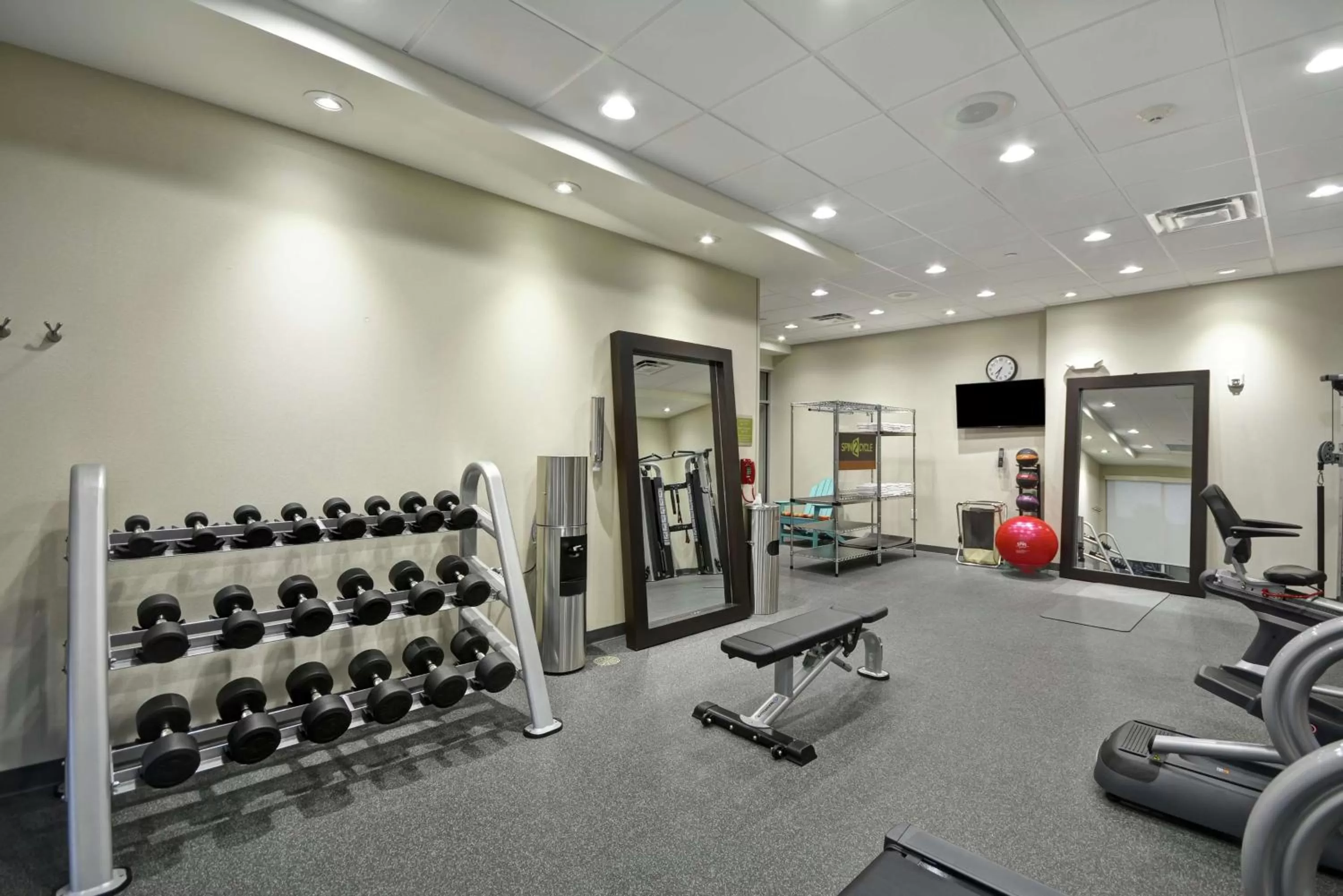 Fitness centre/facilities in Home2 Suites by Hilton Stow Akron
