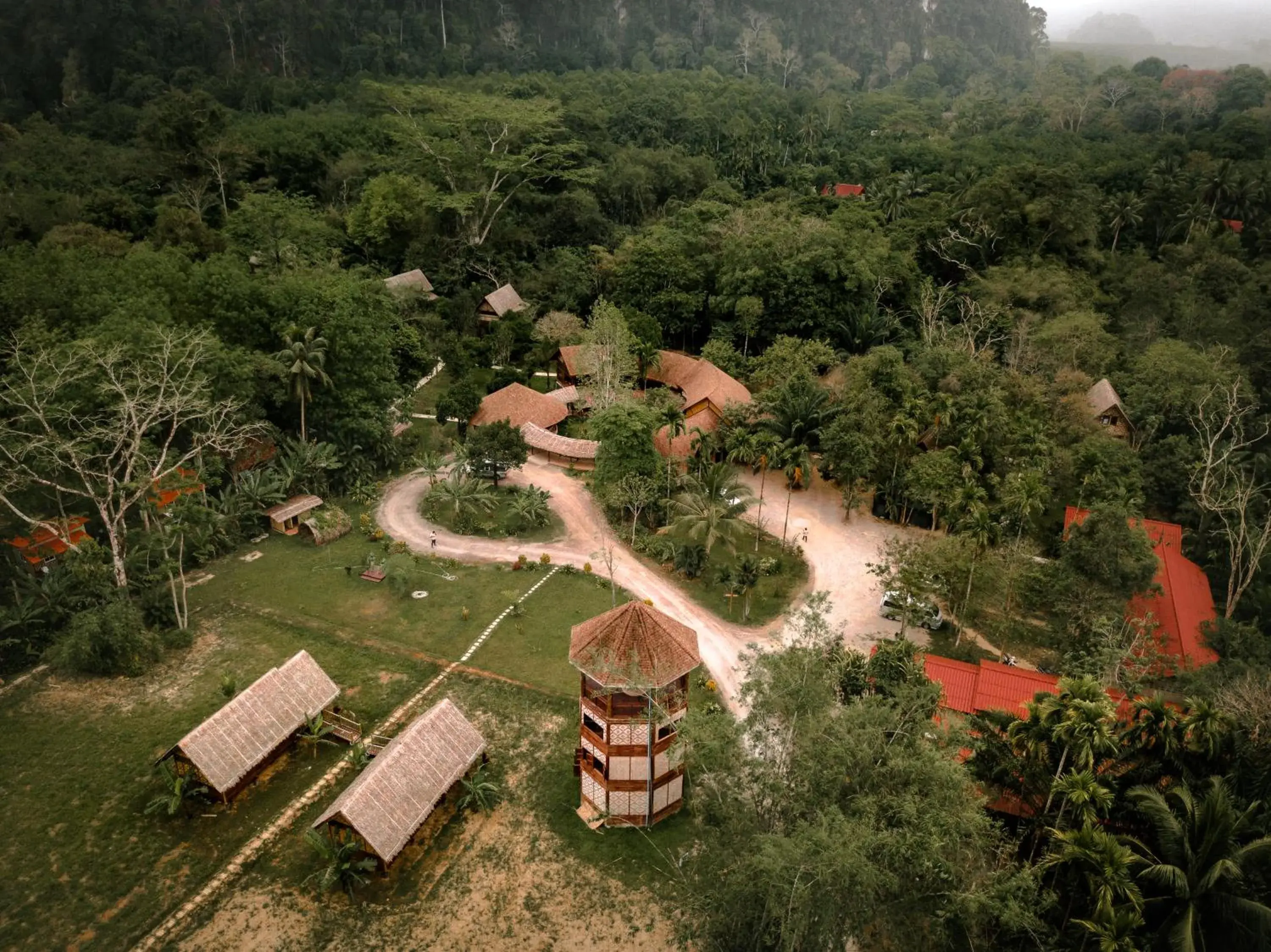 Garden, Bird's-eye View in Our Jungle Camp - Eco Resort SHA Certified