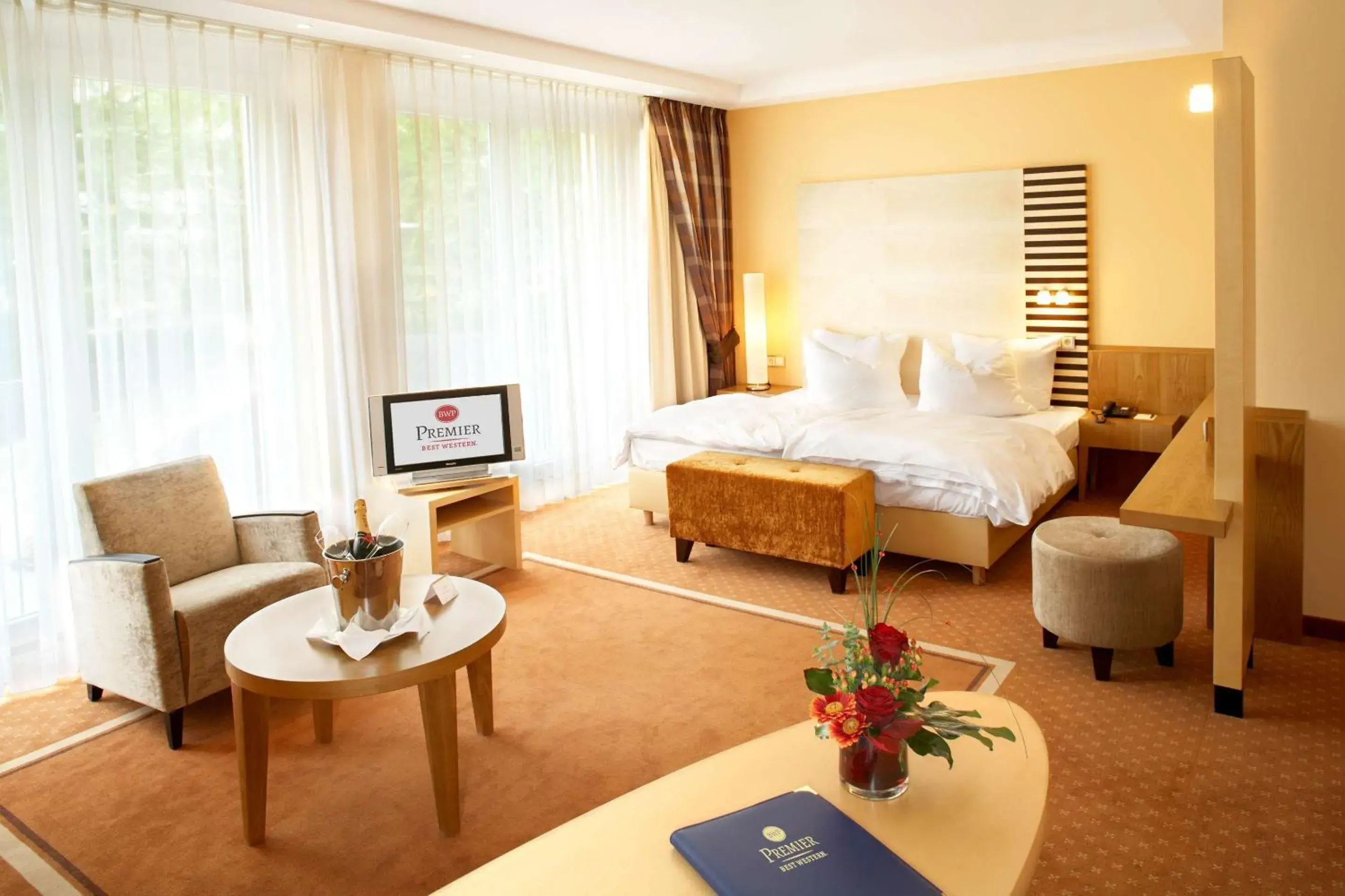 Bedroom in Best Western Premier Park Hotel & Spa