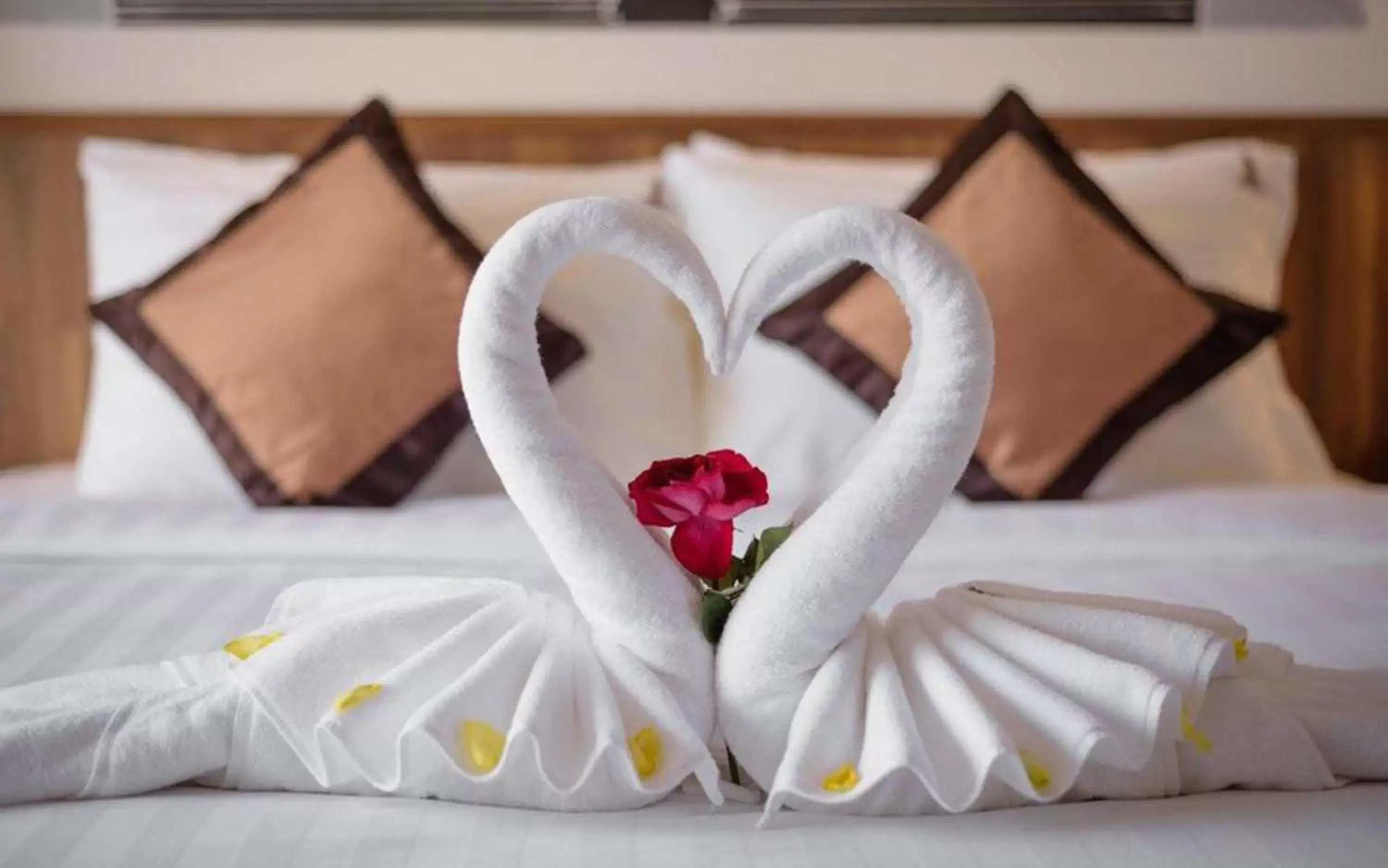 Decorative detail, Bed in Phnom Penh 51 Hotel