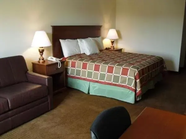 Bed in Days Inn by Wyndham Greensboro NC