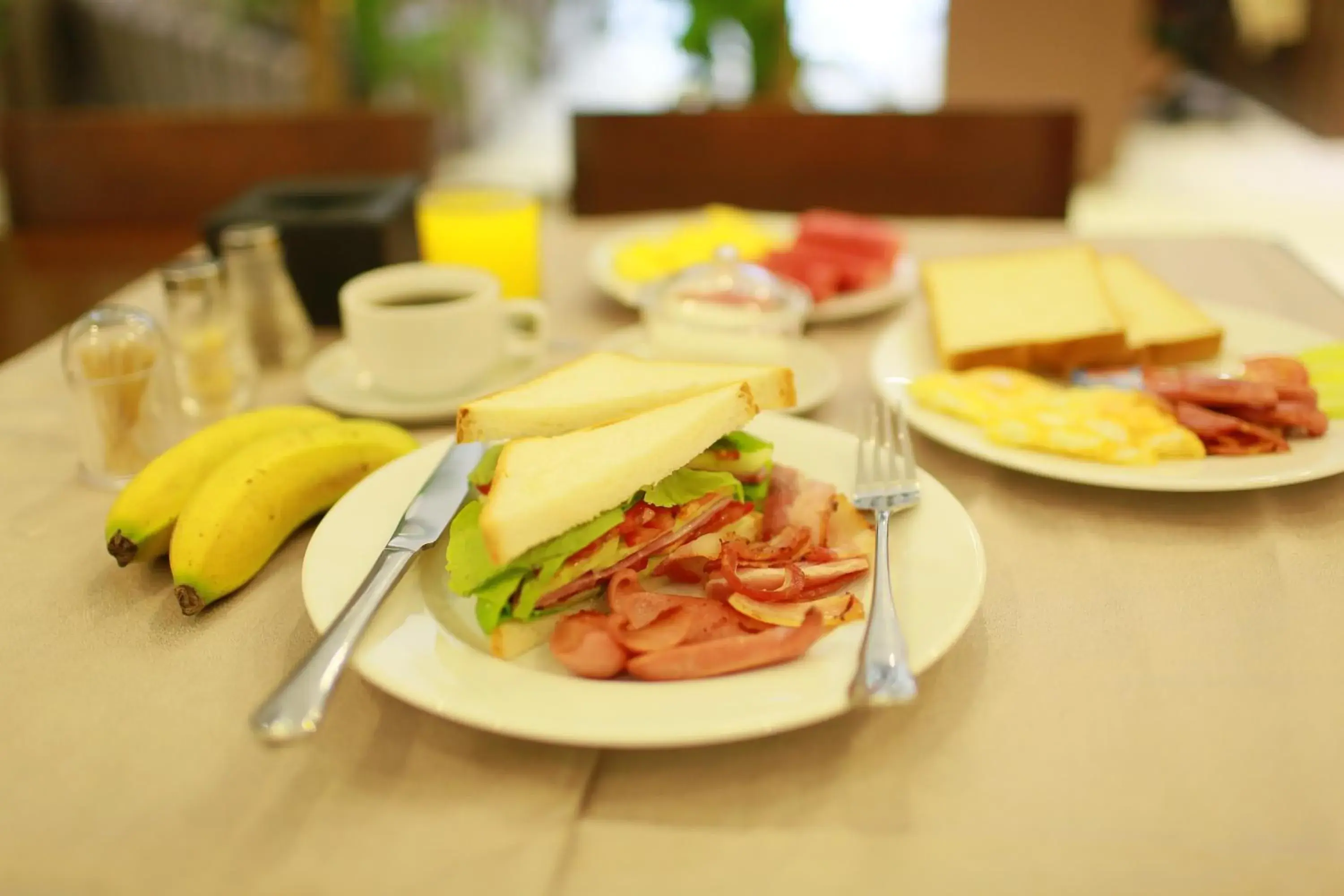 Food close-up in Tryst Hotel