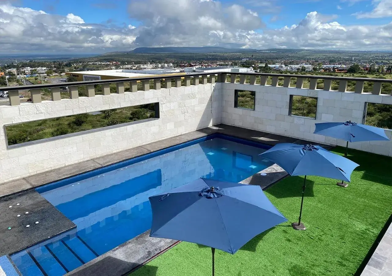 Property building, Pool View in Hotel MX San Miguel de Allende