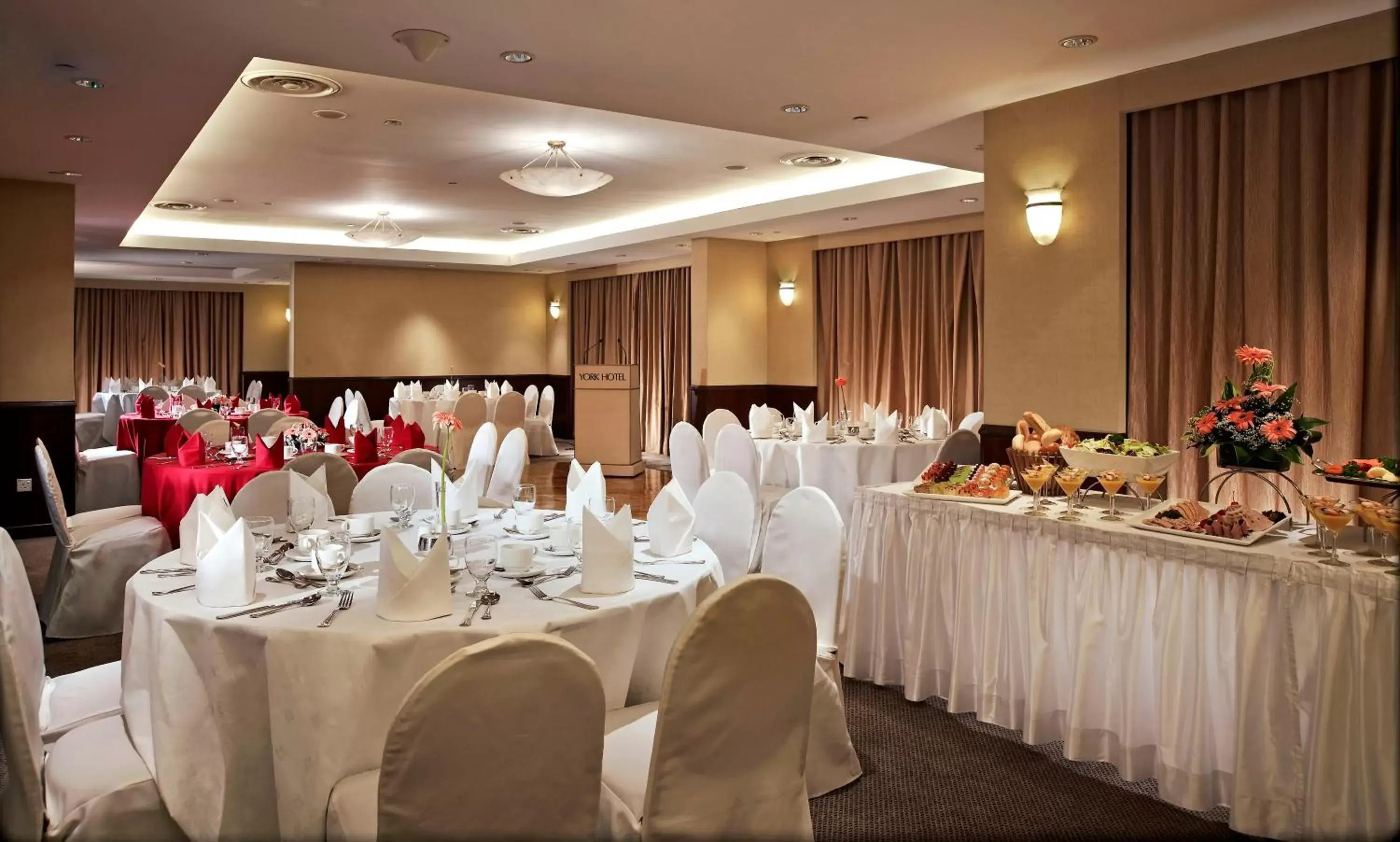 Banquet/Function facilities, Banquet Facilities in York Hotel