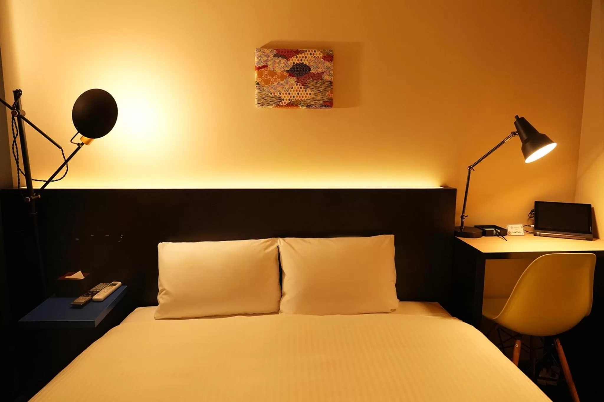 Bed in NPlus Hotel Higashikanda-akihabara