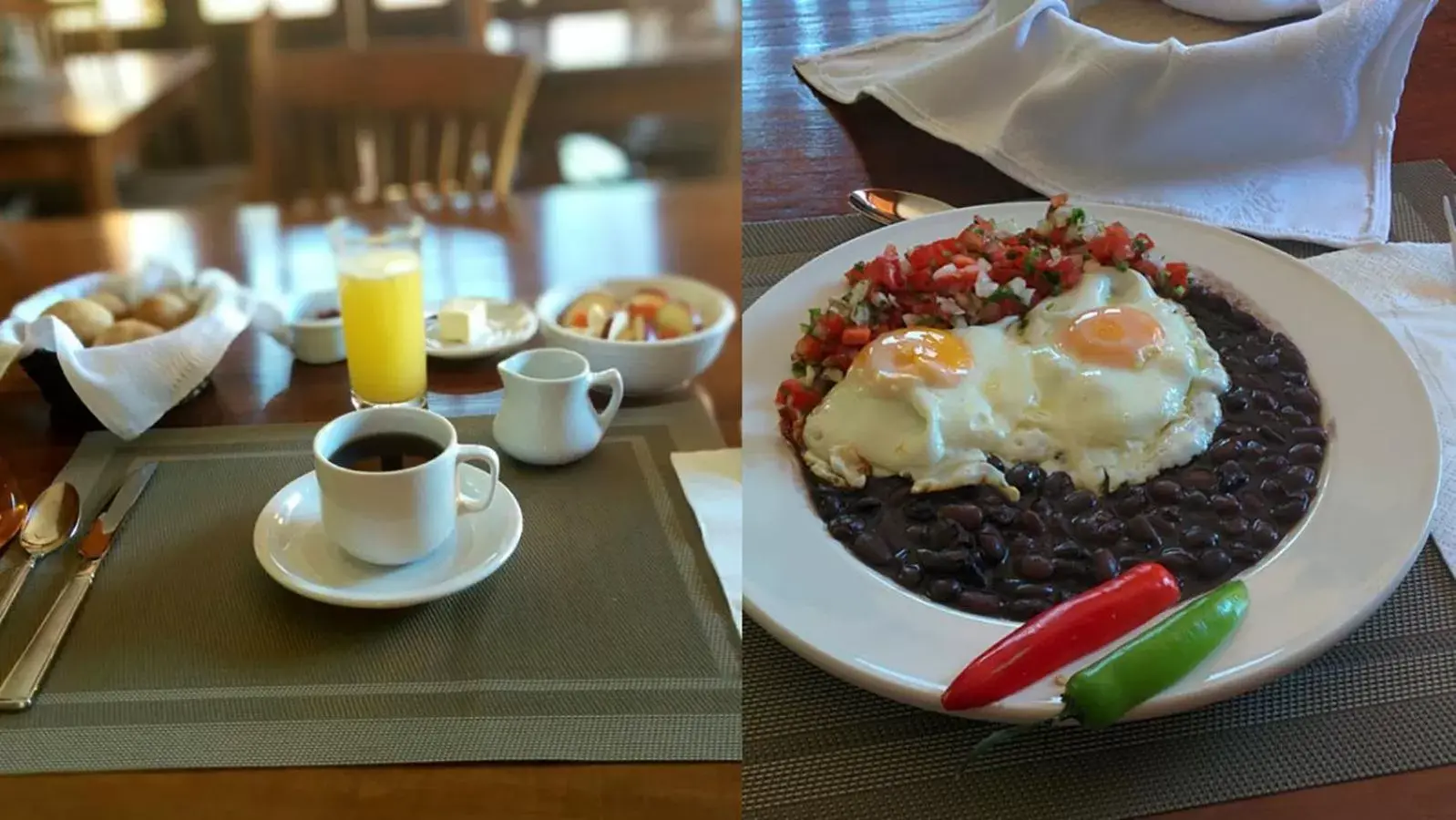Breakfast in Hotel Casa San Pancho