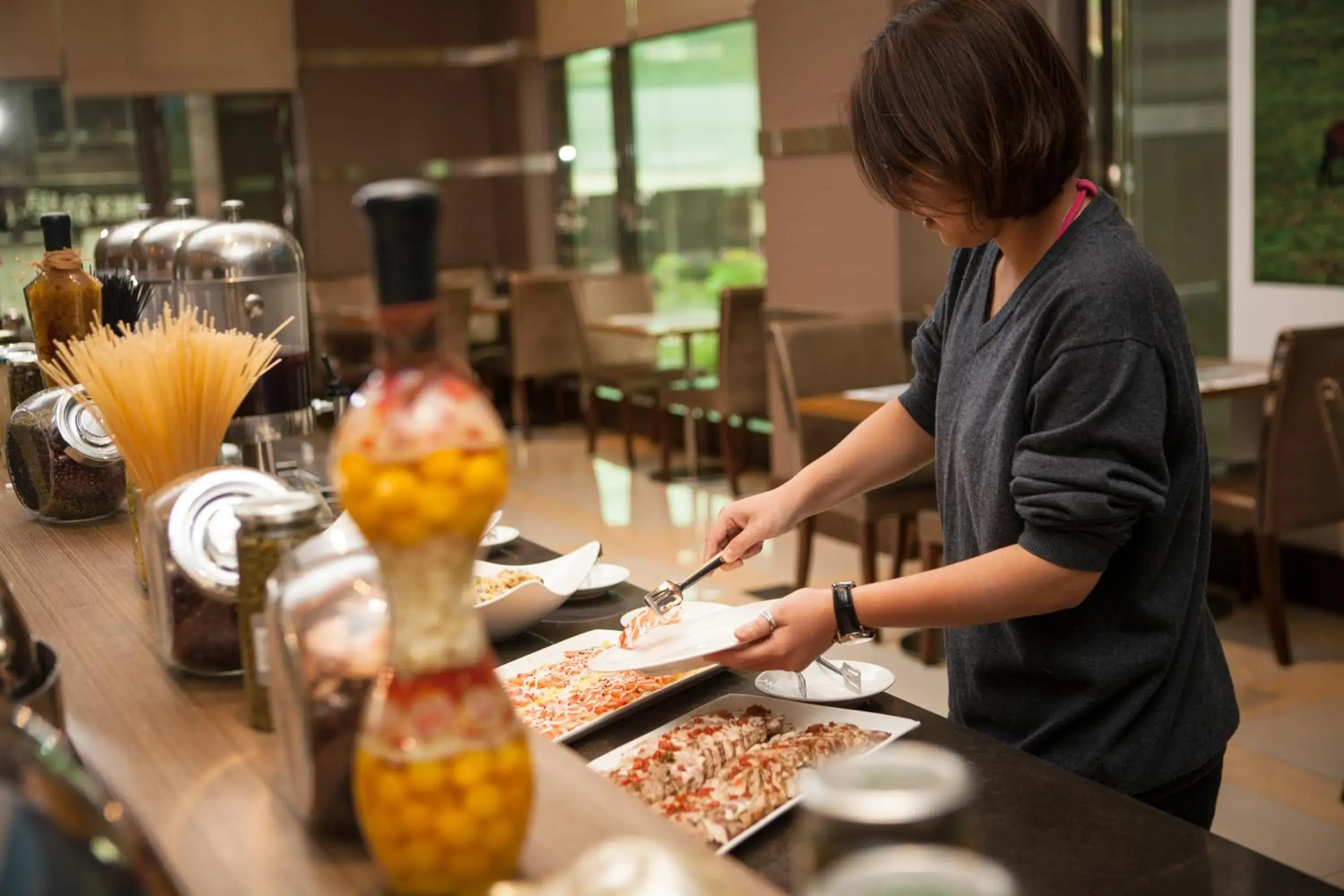 Breakfast in Taisugar Hotel Taipei