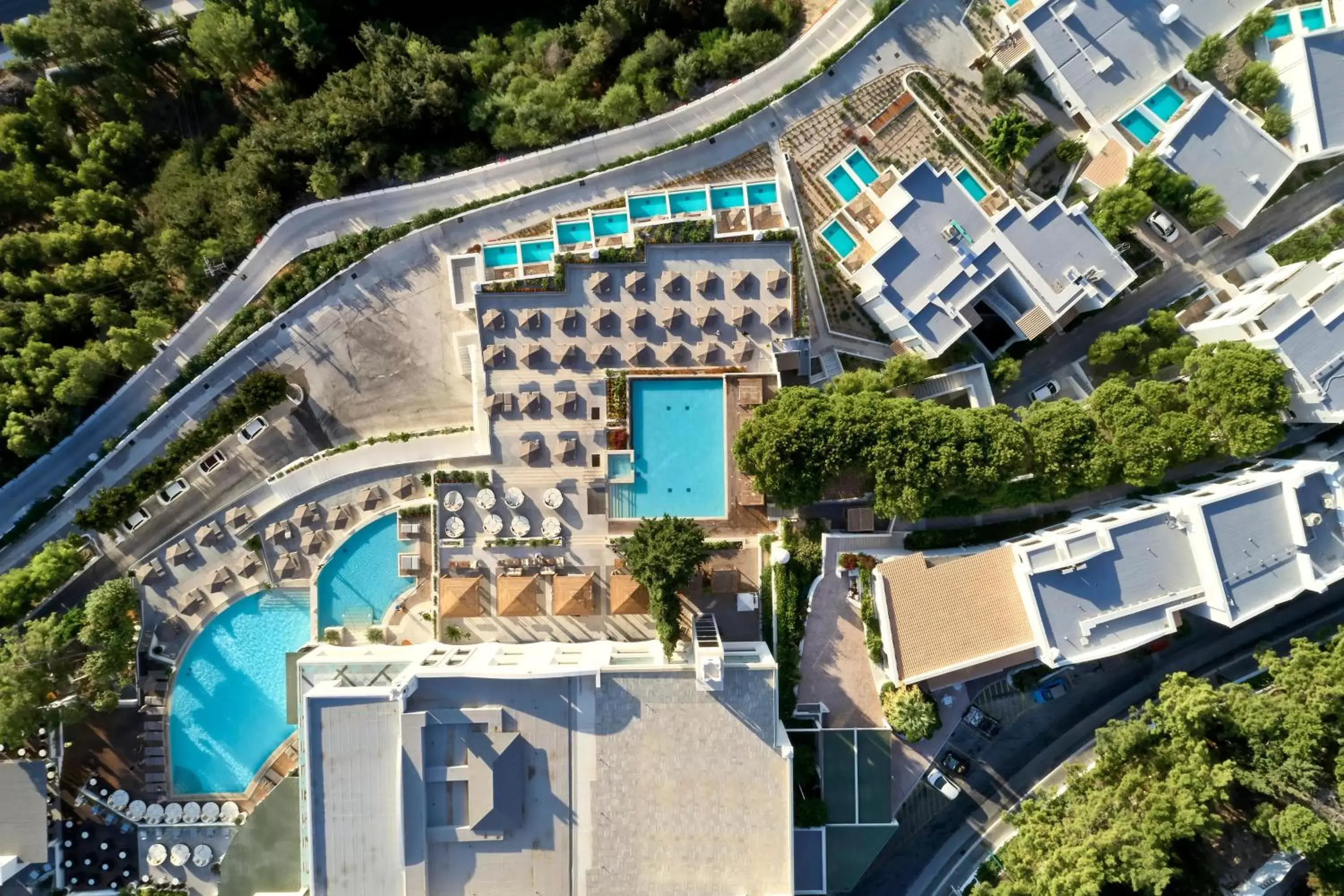 Property building, Bird's-eye View in Esperos Village Blue & Spa - Adults Only