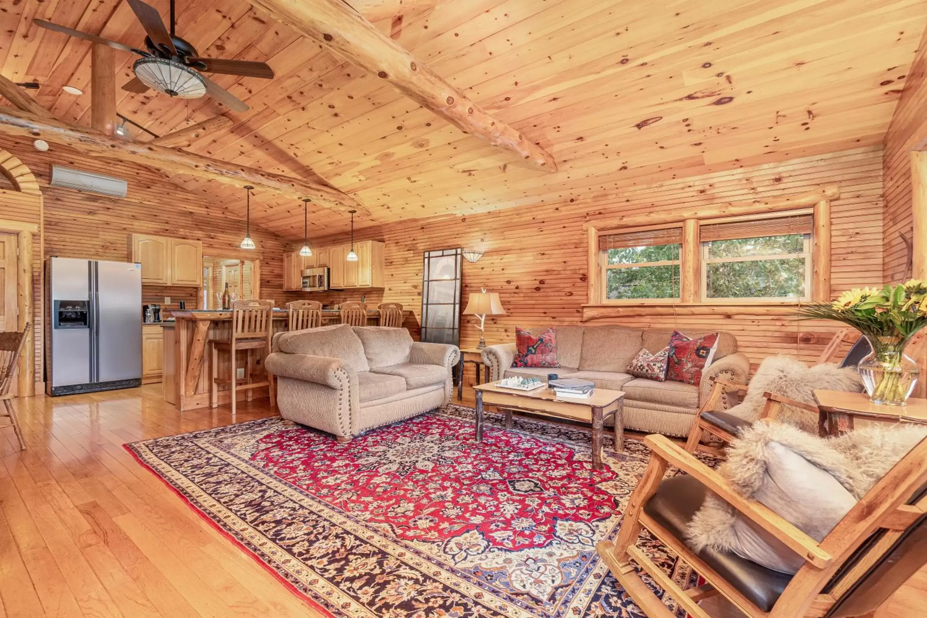 Seating Area in The Alpine Lodge