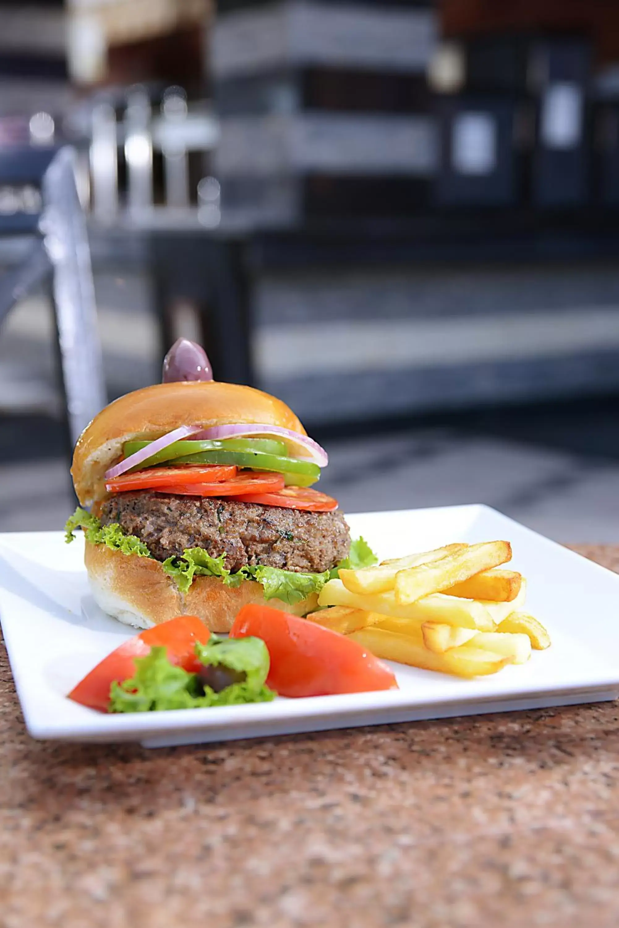 Food close-up in Beach Albatros Resort - Hurghada