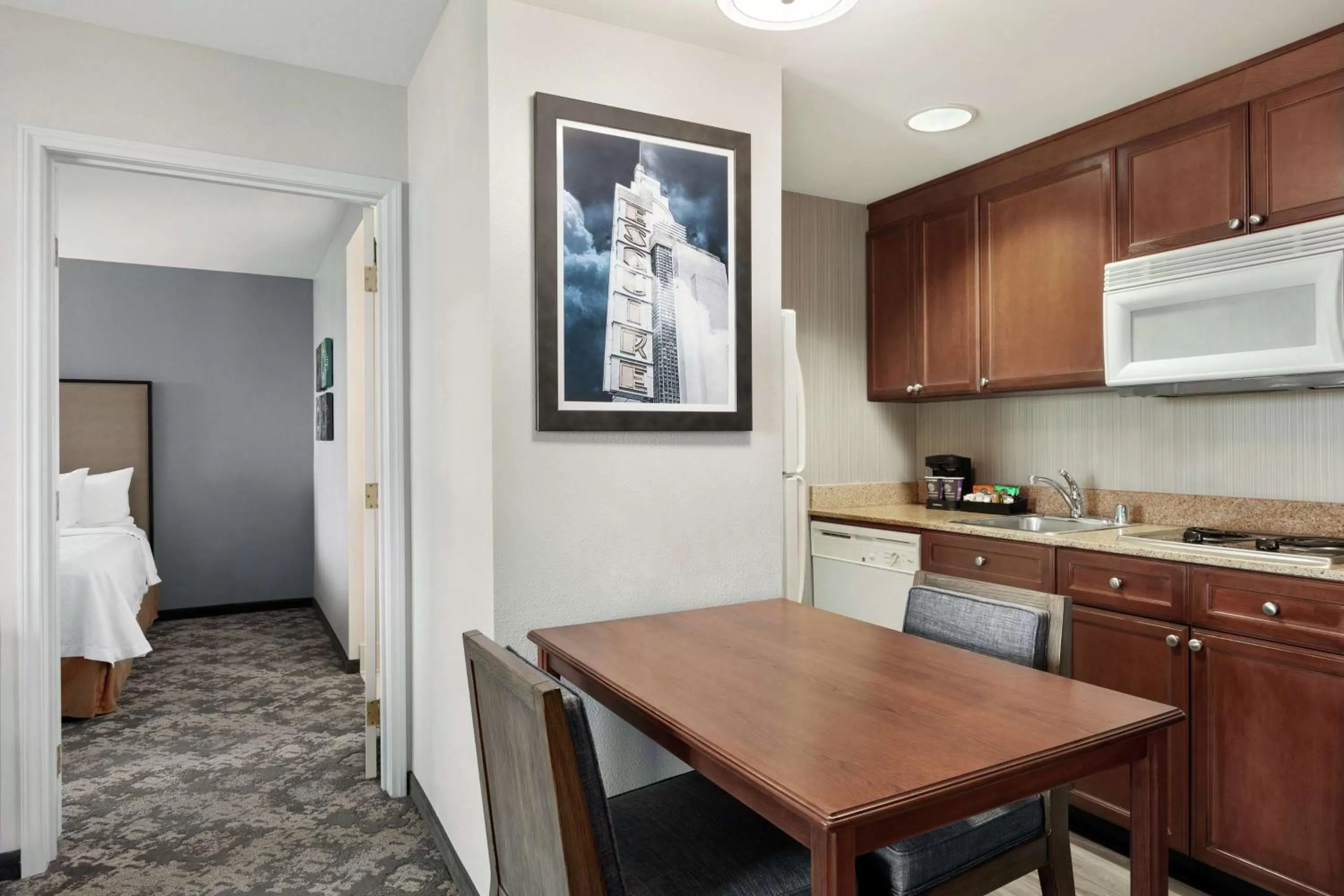 Kitchen or kitchenette in Homewood Suites by Hilton Sacramento/Roseville