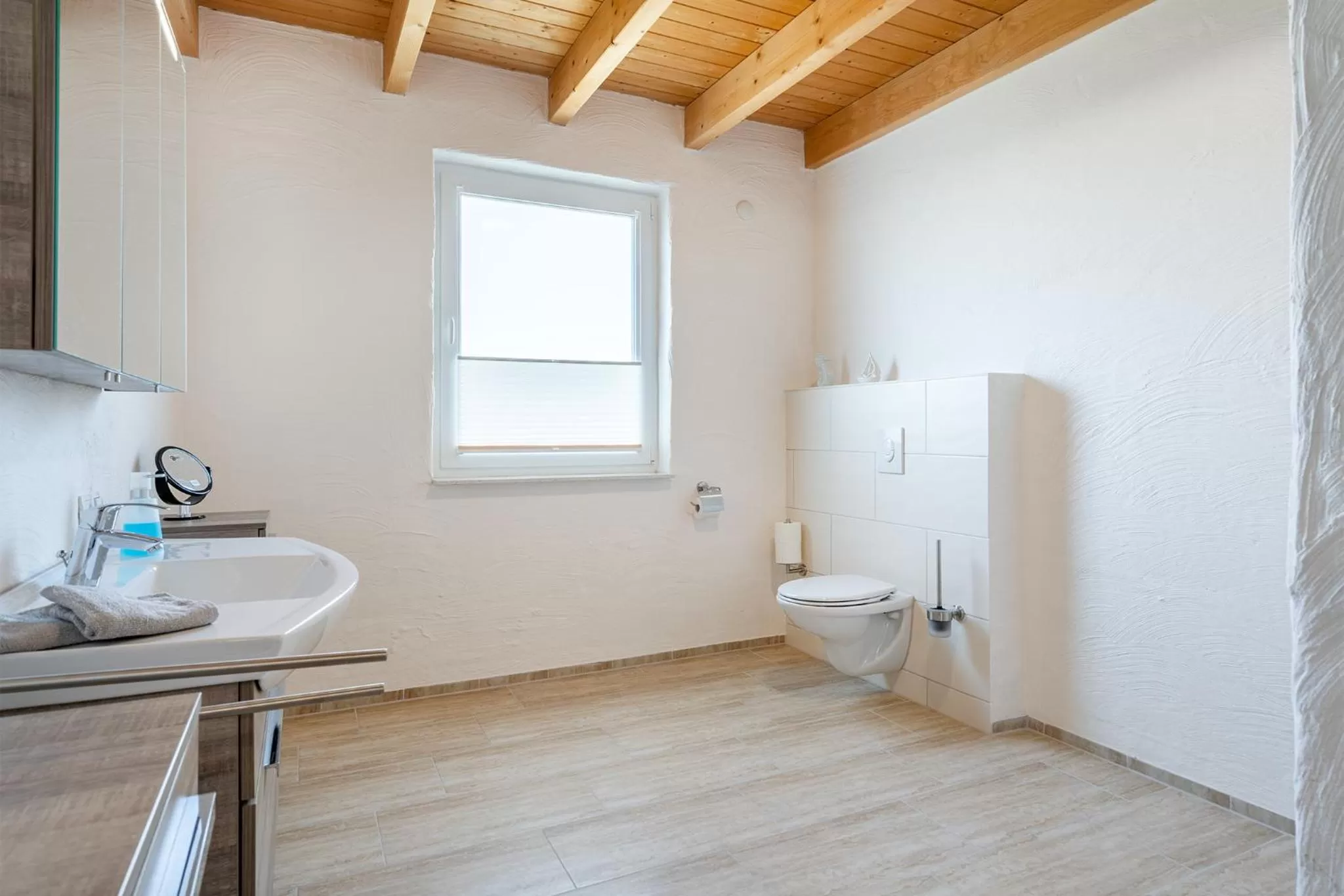 Toilet in Villa Moorstern am Badesee Tannenhausen