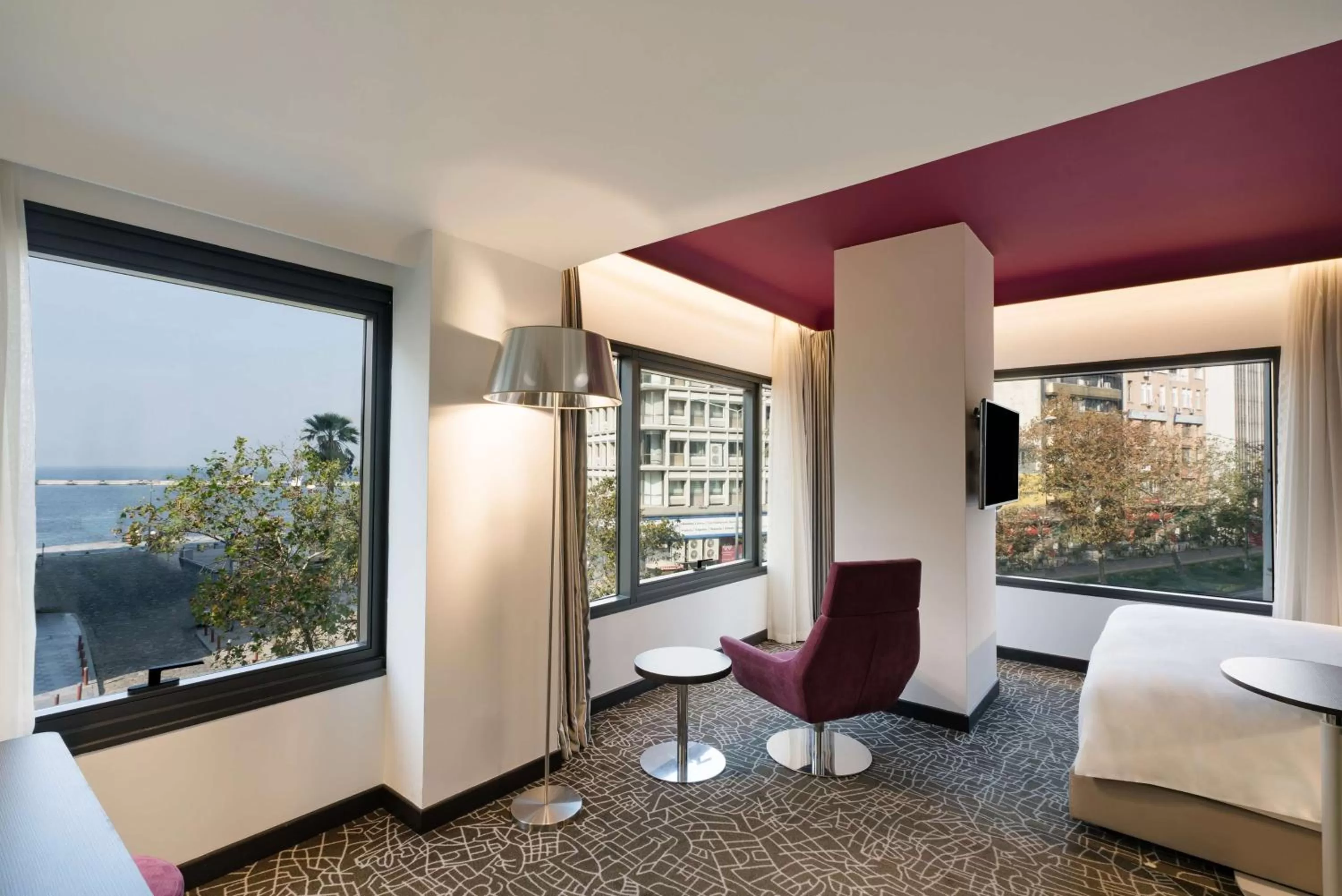 Junior Suite with Sea View in Park Inn by Radisson Izmir
