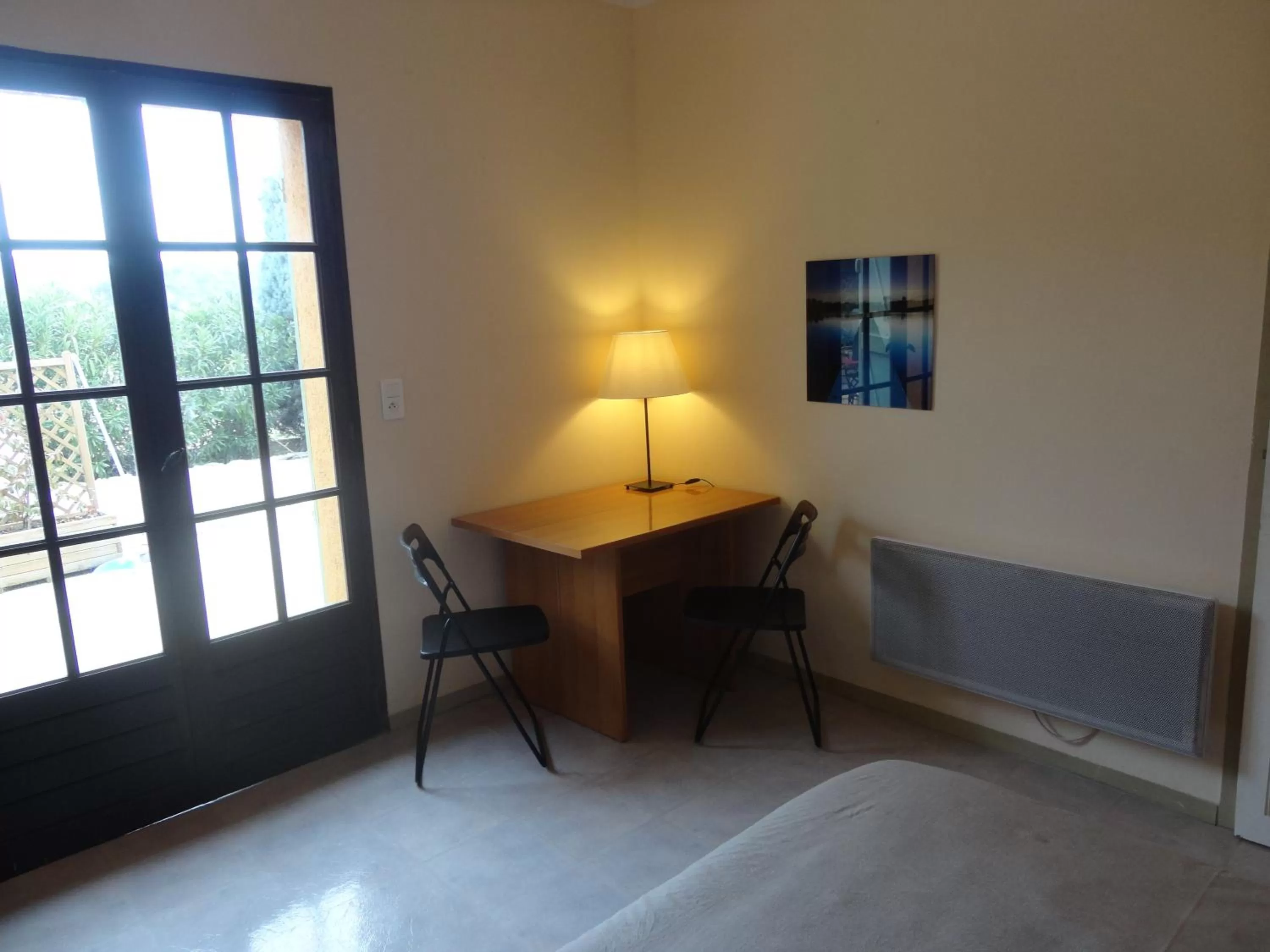 Seating area in B&B Chez Max