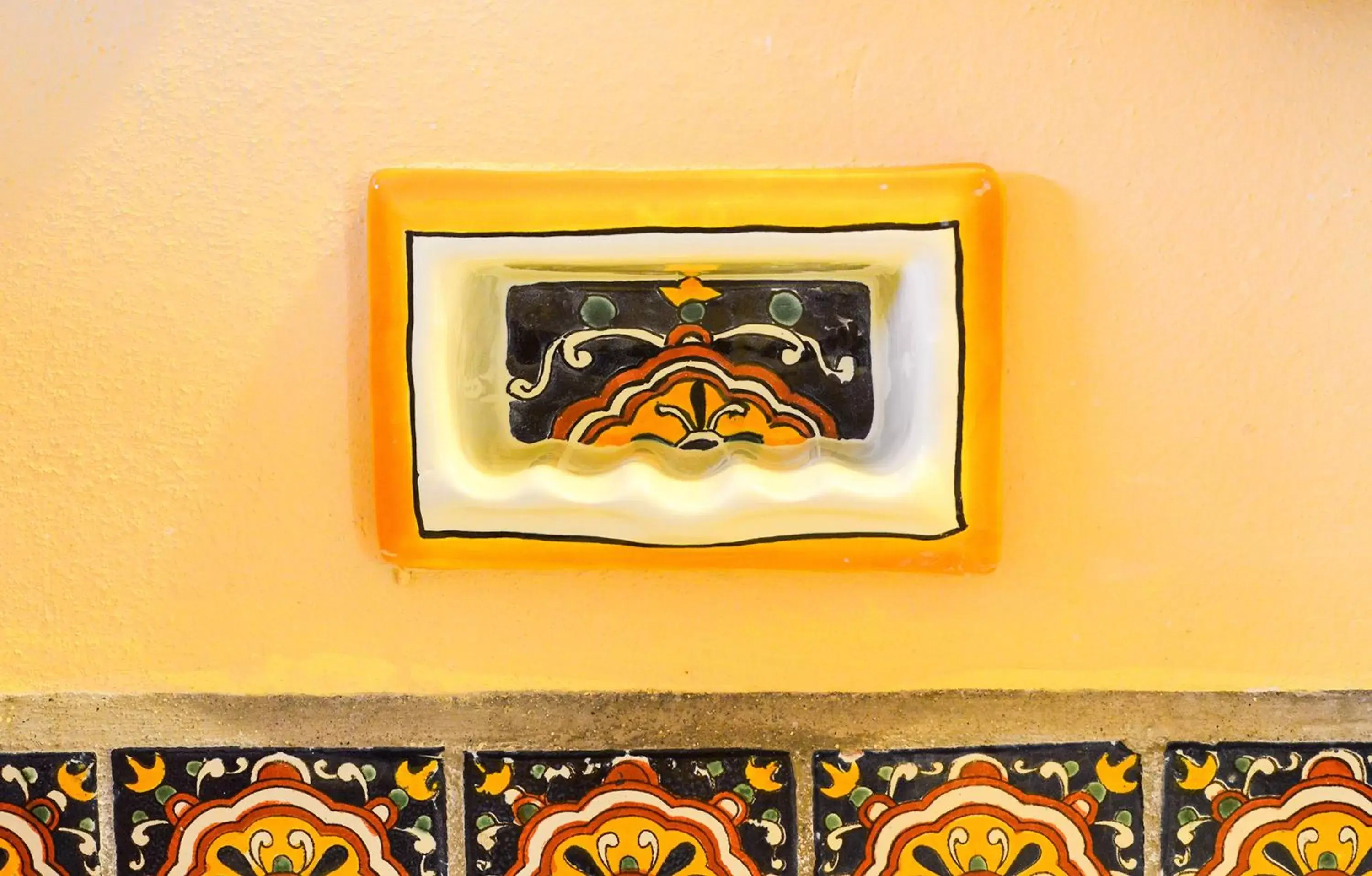 Decorative detail in Hotel Casamar Suites