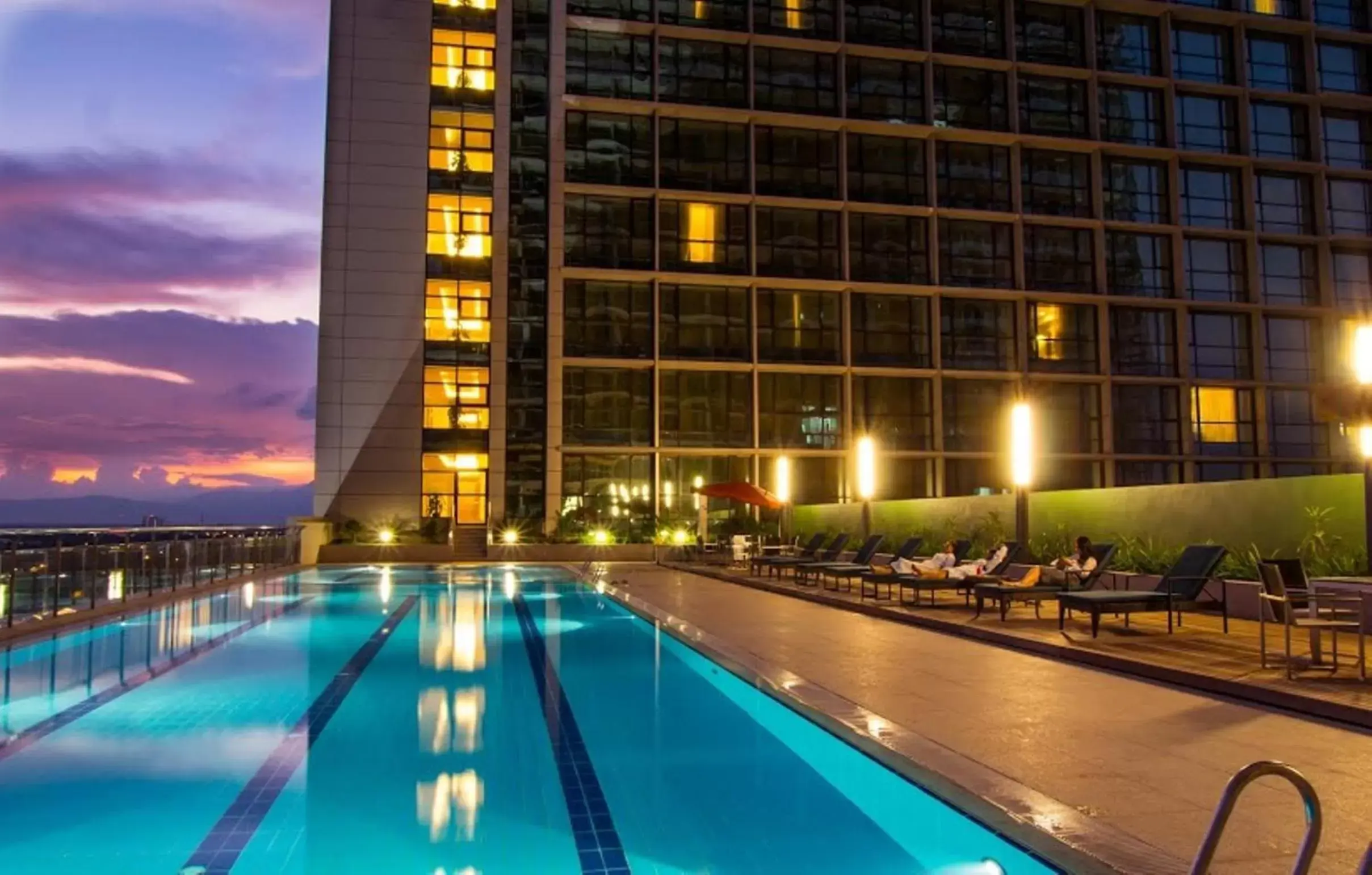 Swimming Pool in Imperial Hotel Kuching