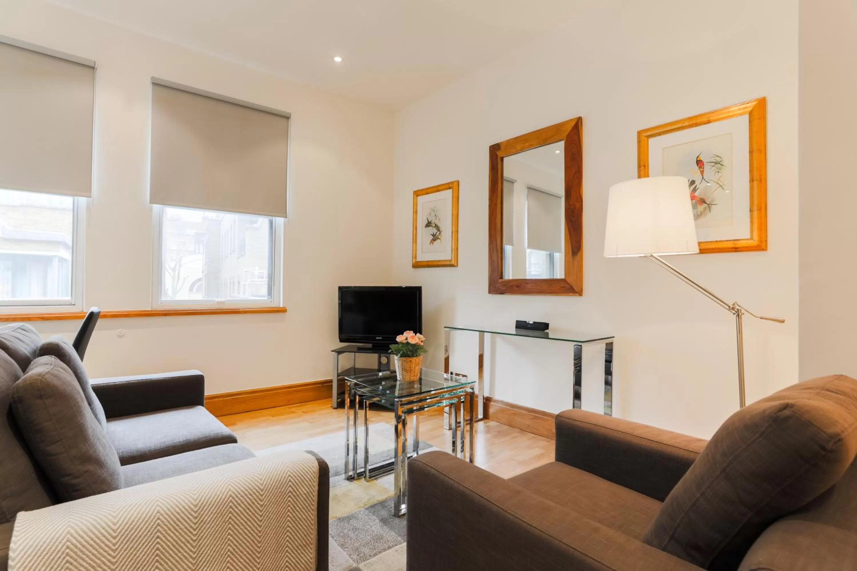 Living room, Seating Area in Monument Apartments