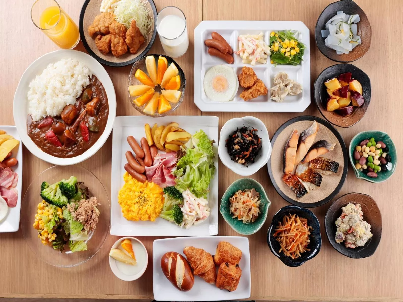 Breakfast in Sotetsu Fresa Inn Tokyo Kinshicho