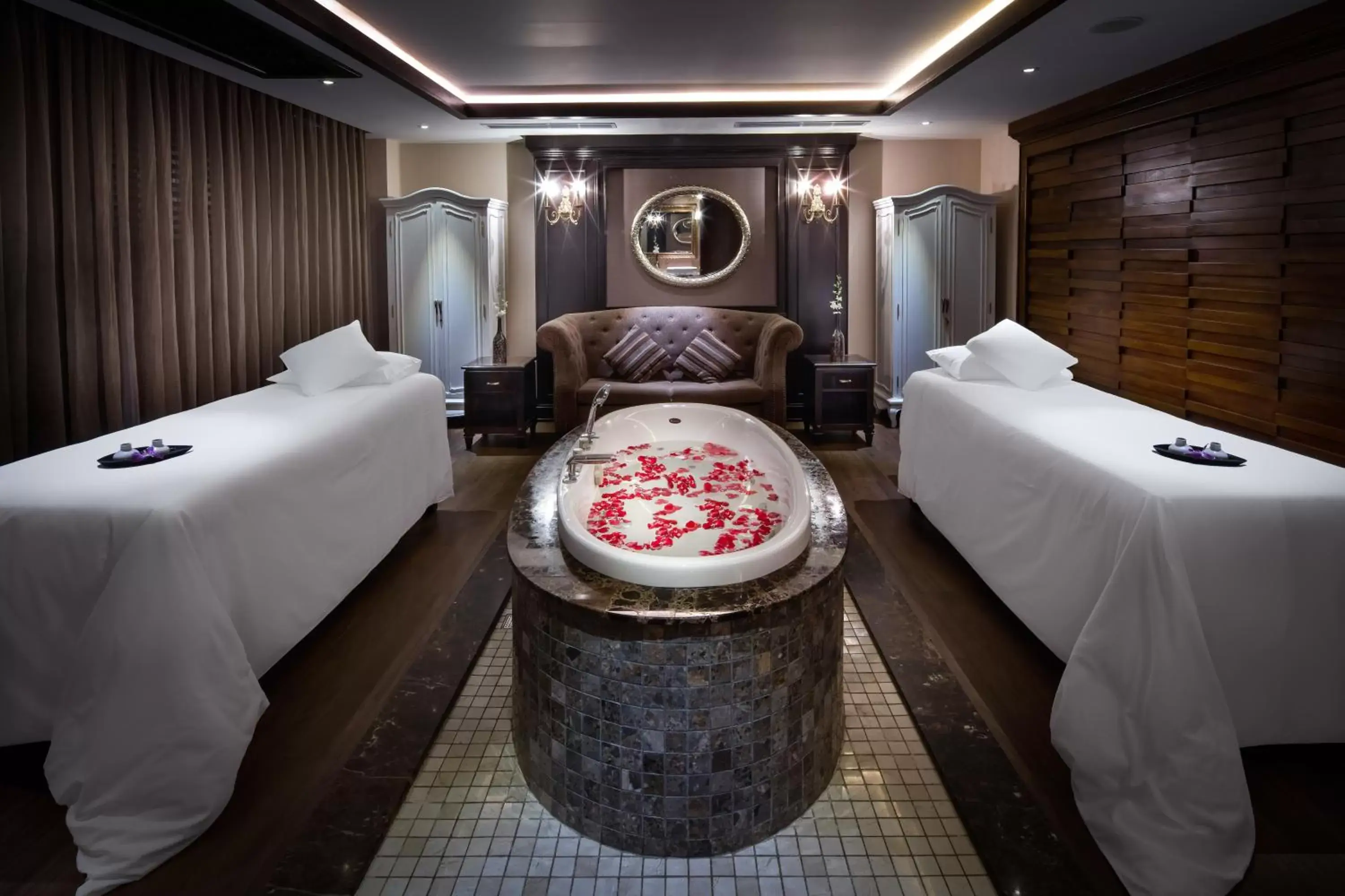 Spa and wellness centre/facilities, Bed in Paradise Suites Hotel Spa and wellness centre/facilities, Bed in Paradise Suites Hotel