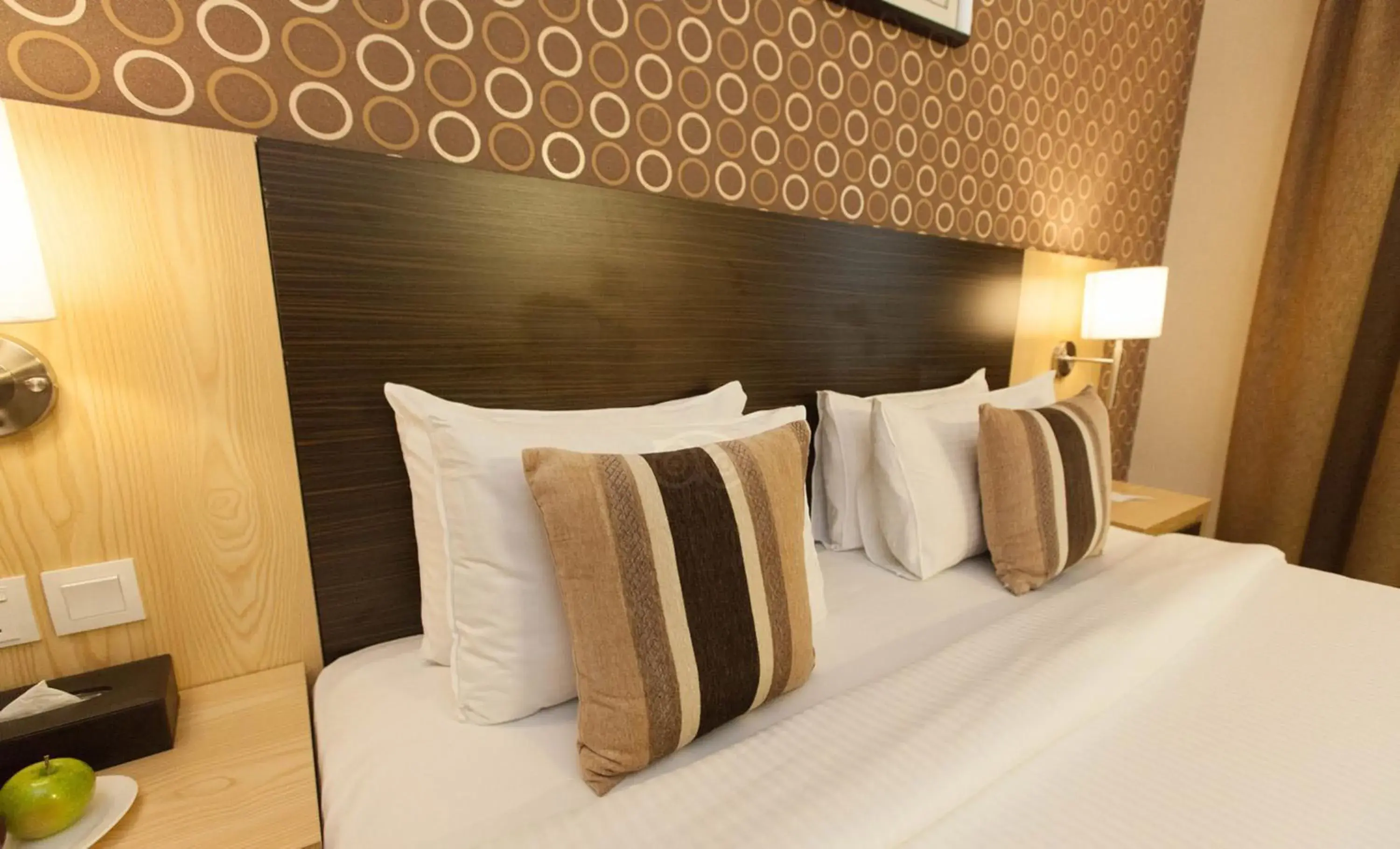 Bed in Fortune Karama Hotel